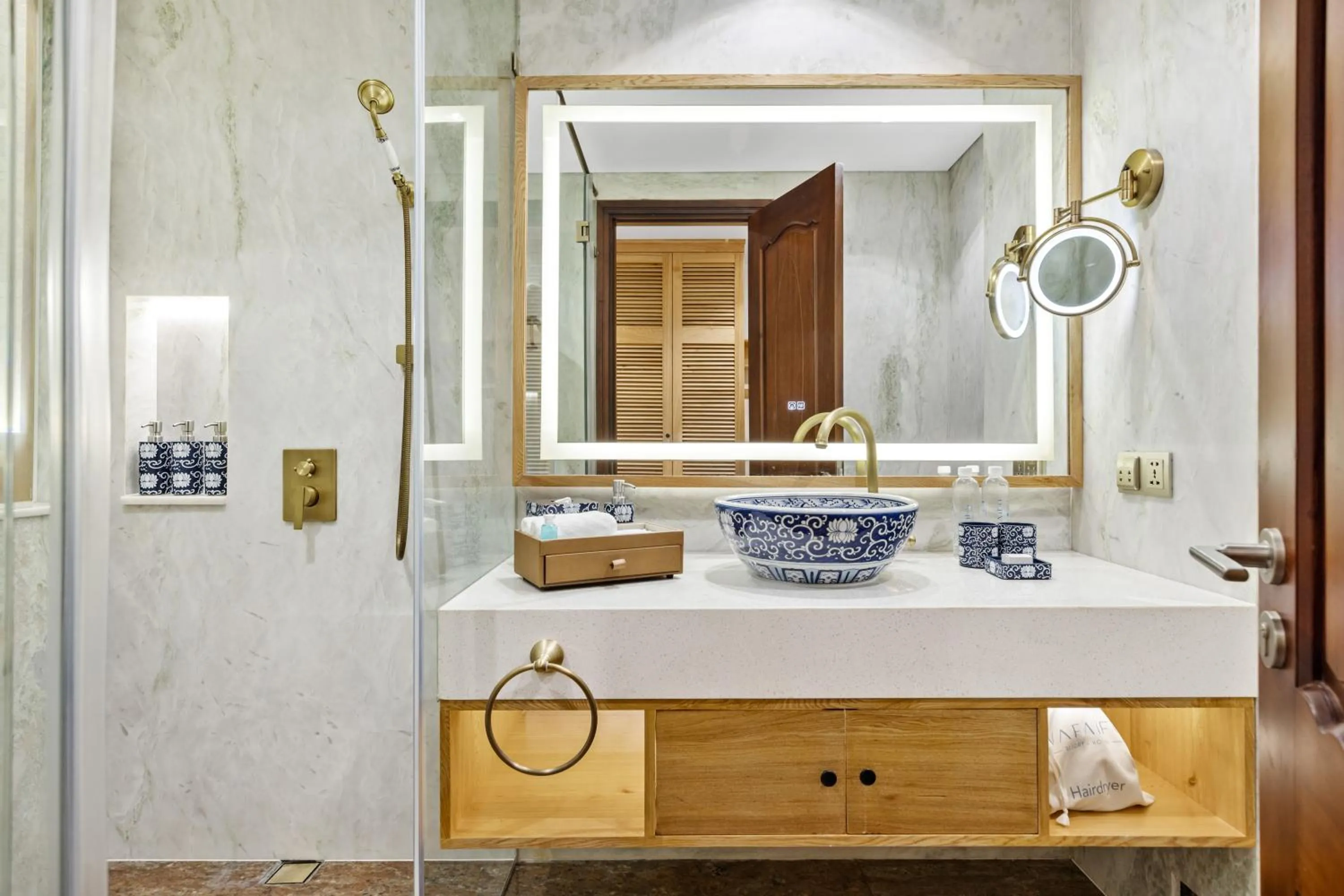 Bathroom in Wafaifo Resort Hoi An