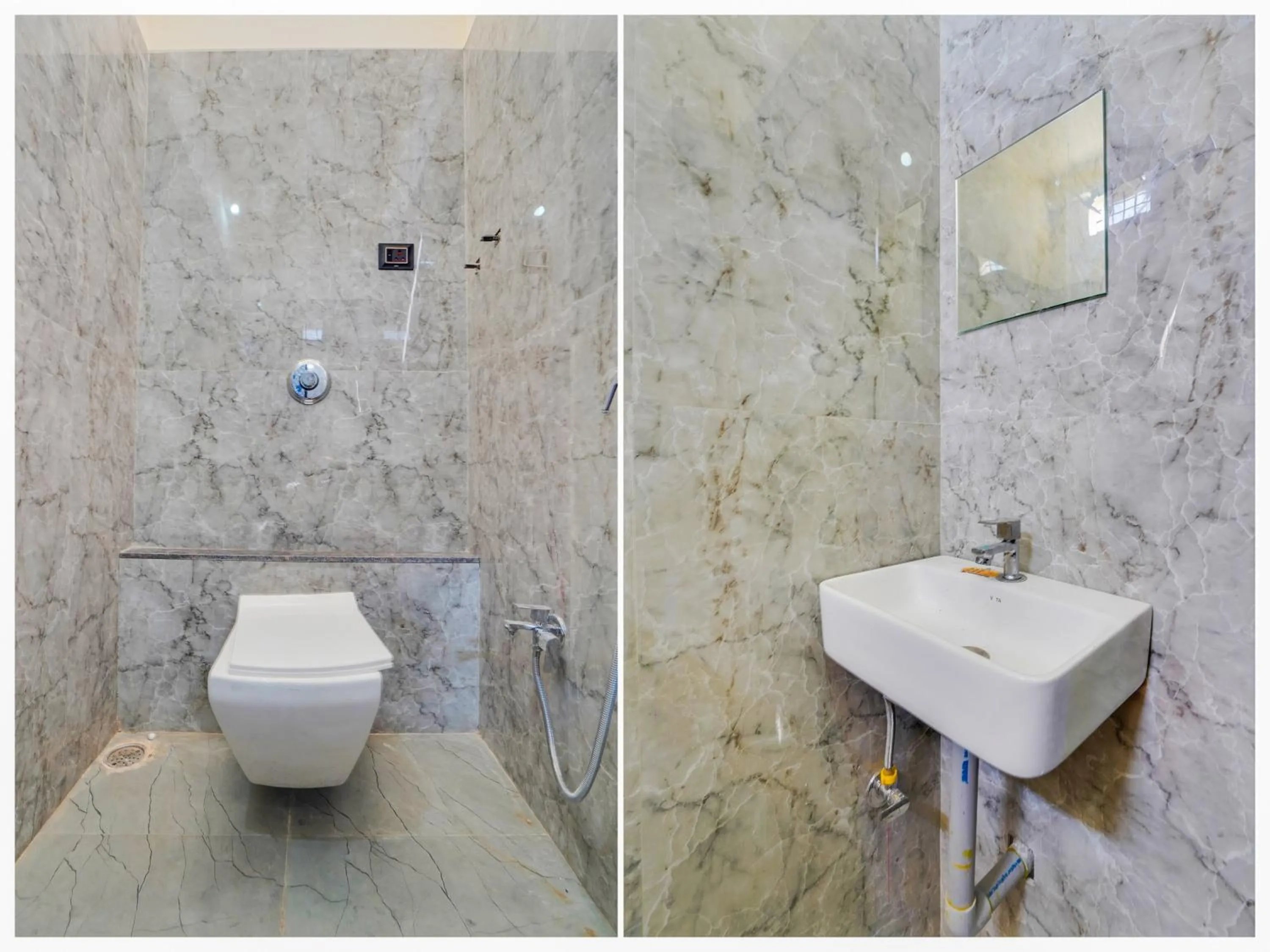 Bathroom in Hotel O RK