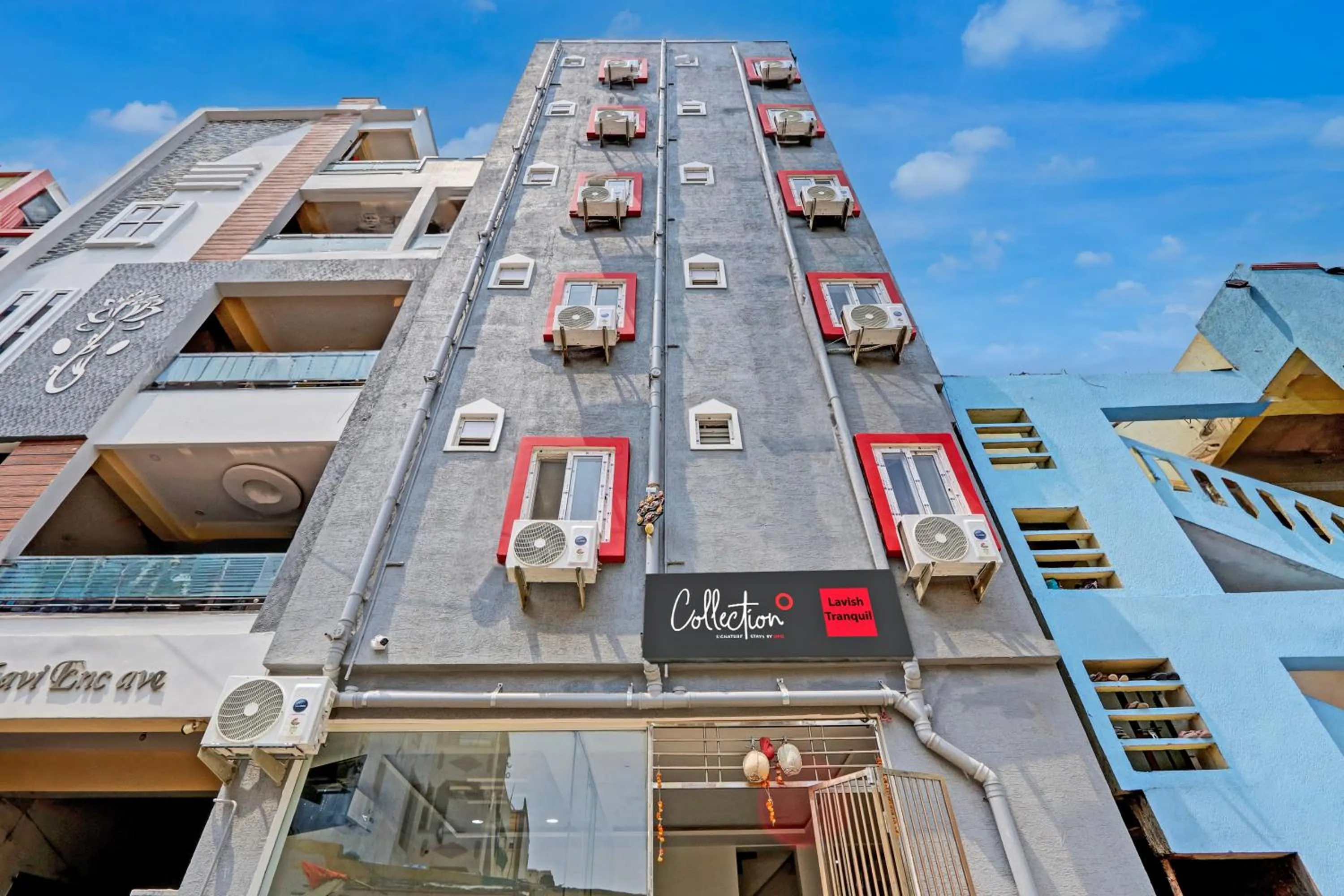 Facade/entrance in Hotel O Lavish Tranquil