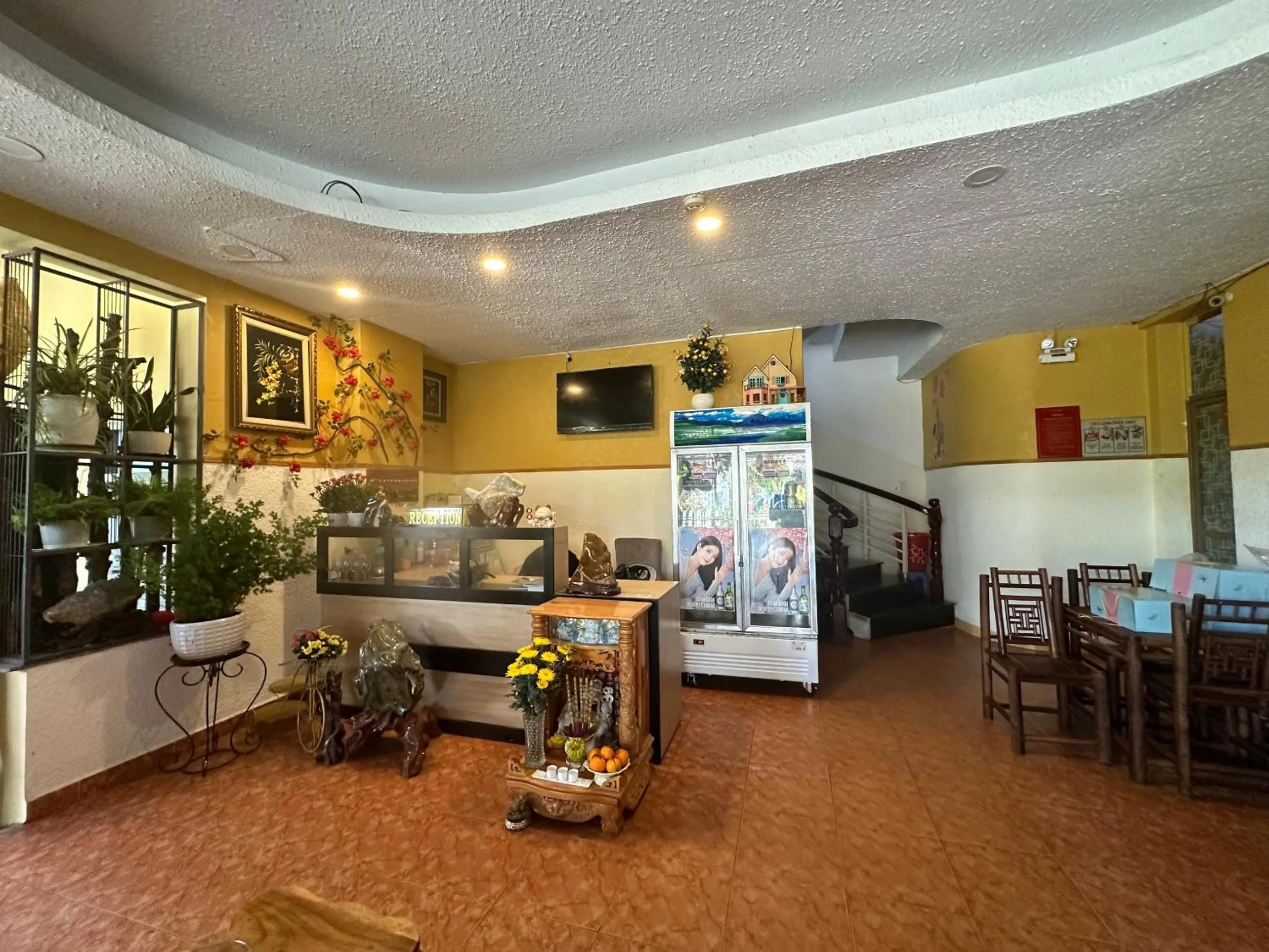 Lobby or reception in OYO 1232 Pòn Pon Hostel