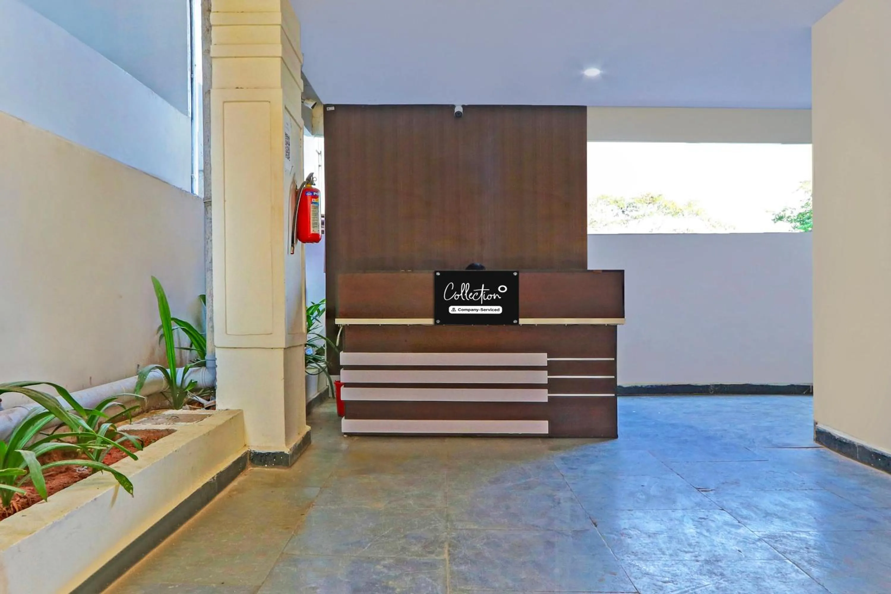 Lobby or reception in Super Collection O Gachibowli Phase 2 Near ISB