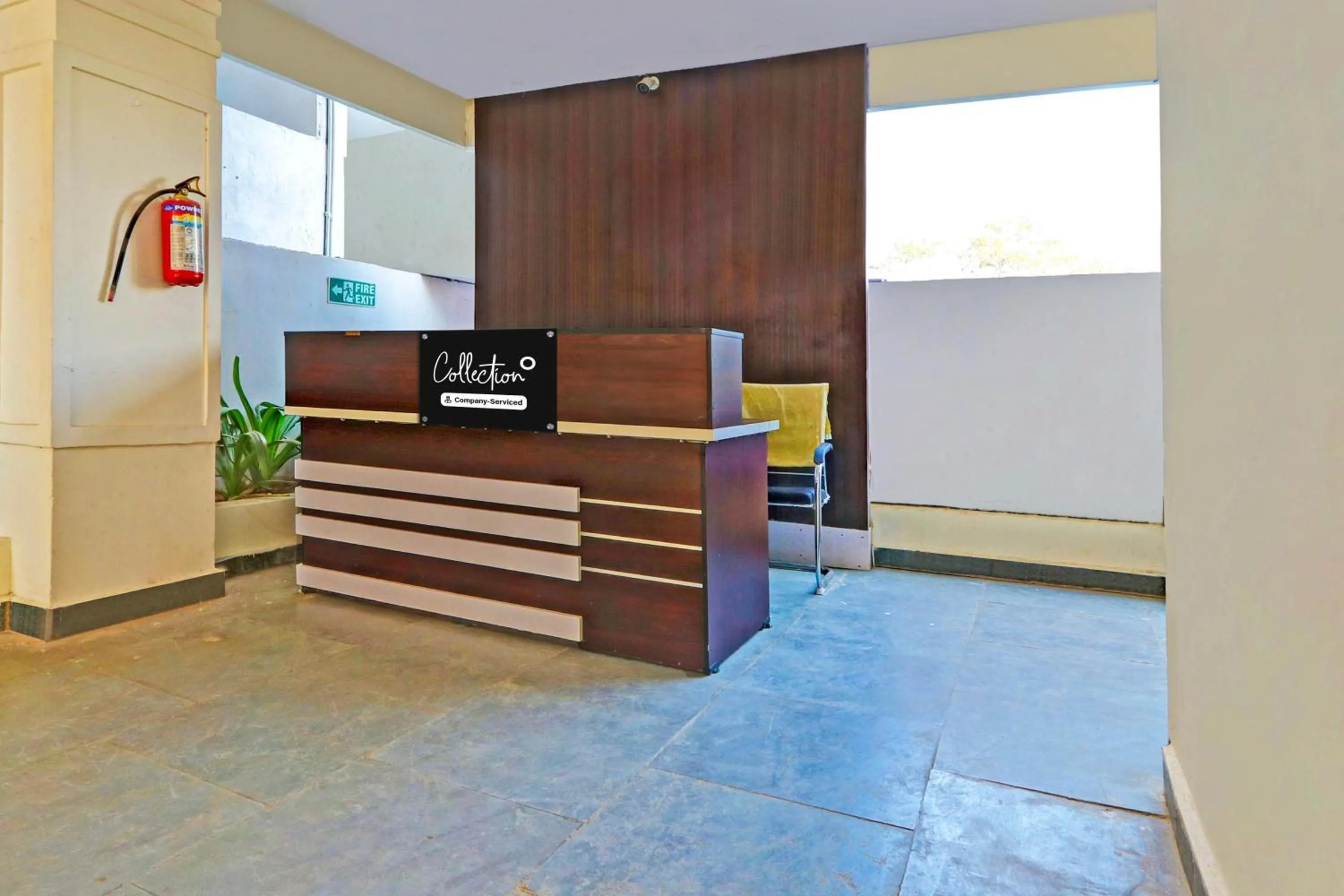Lobby or reception in Super Collection O Gachibowli Phase 2 Near ISB