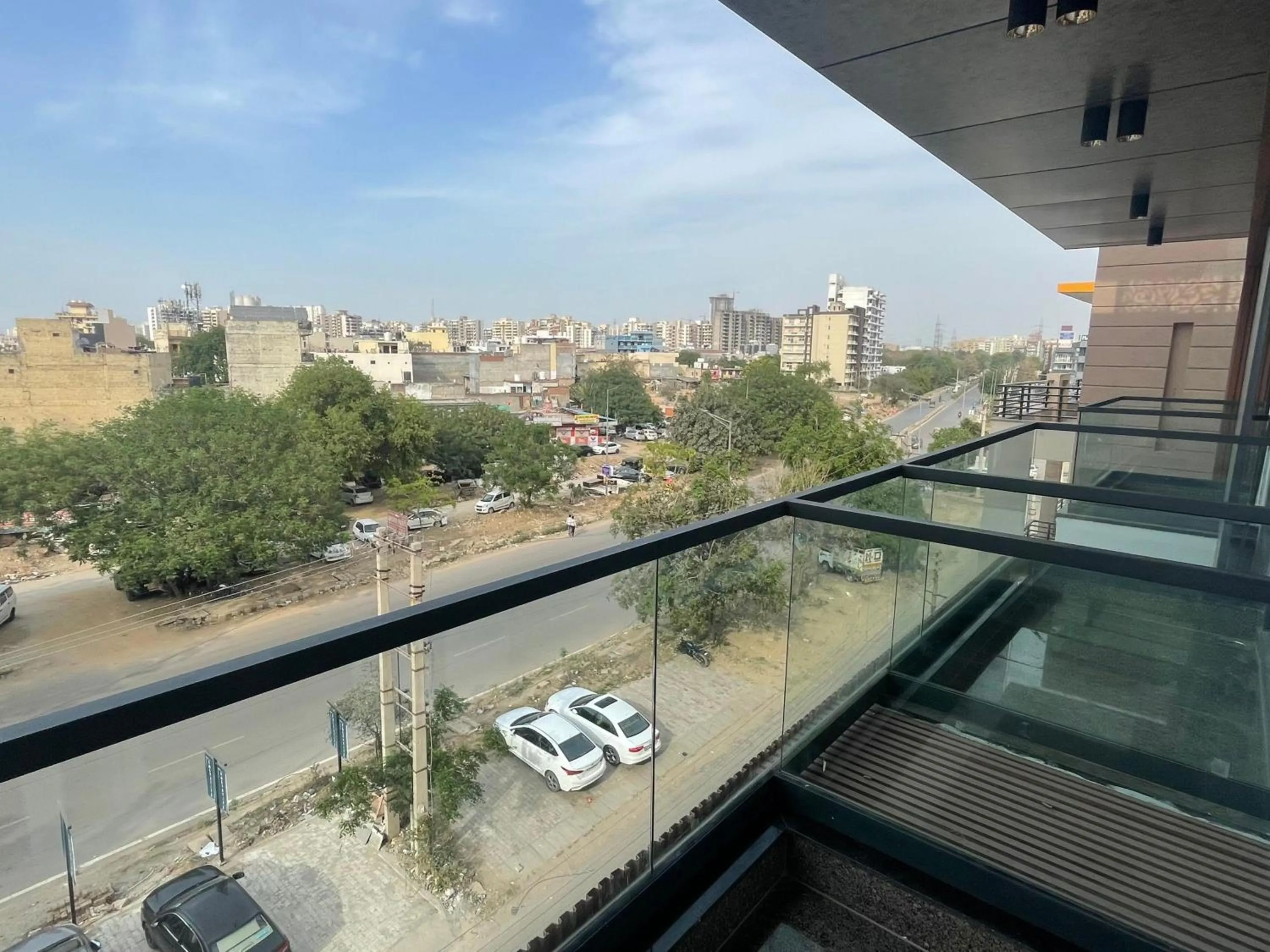 Balcony/Terrace in Saltstayz Premier - Near Golf Course Road & Sector 57