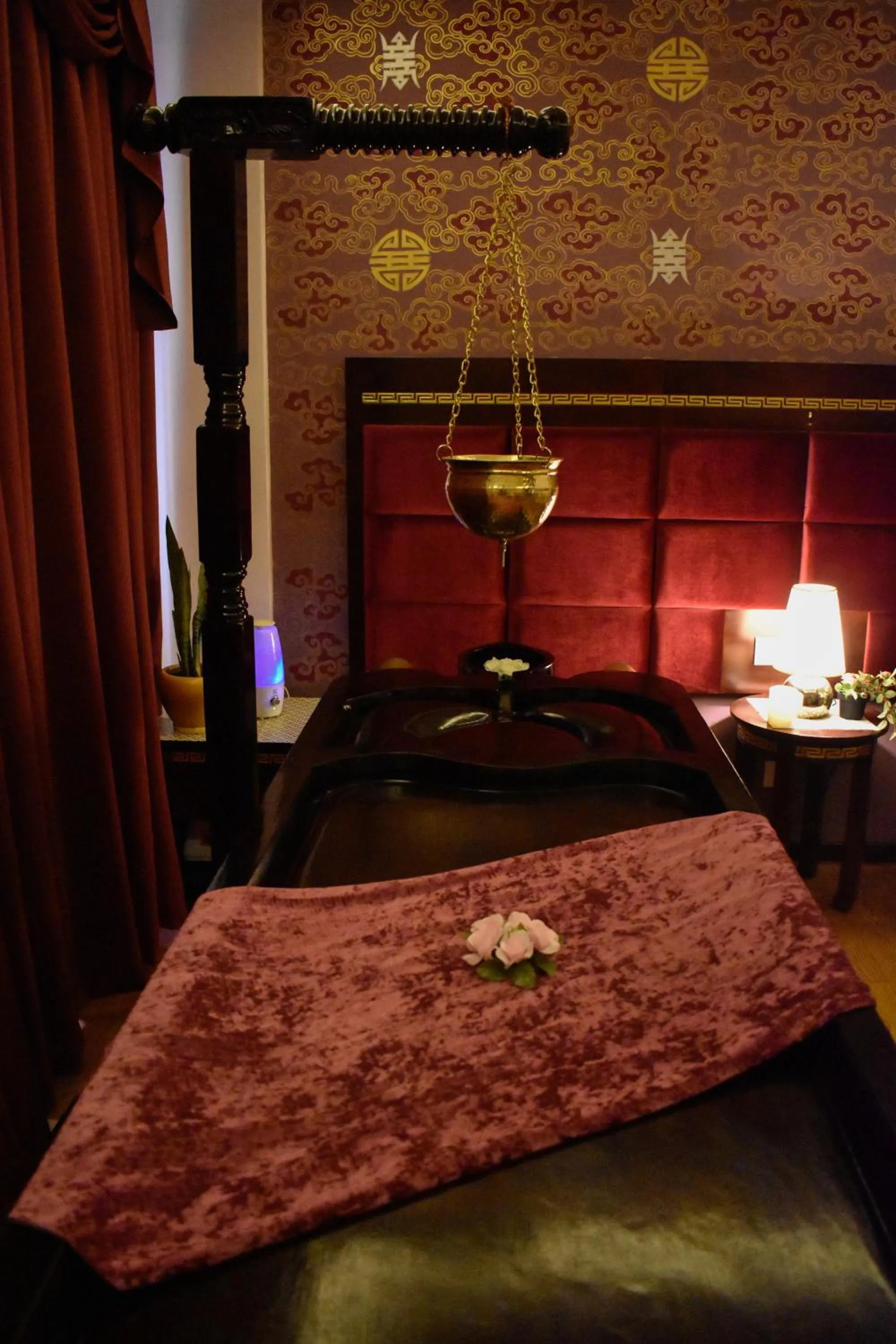 Bed in 33 Soksoom Centre for Well-Being & Happinesss - Boutique Hotel