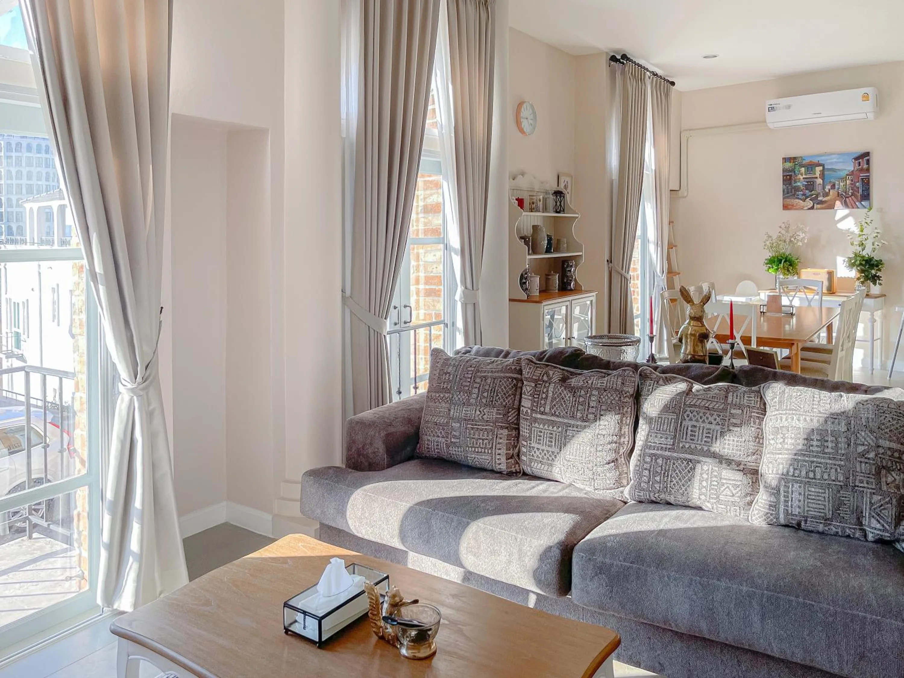 Living room in Villetta The Eyrie Khaoyai