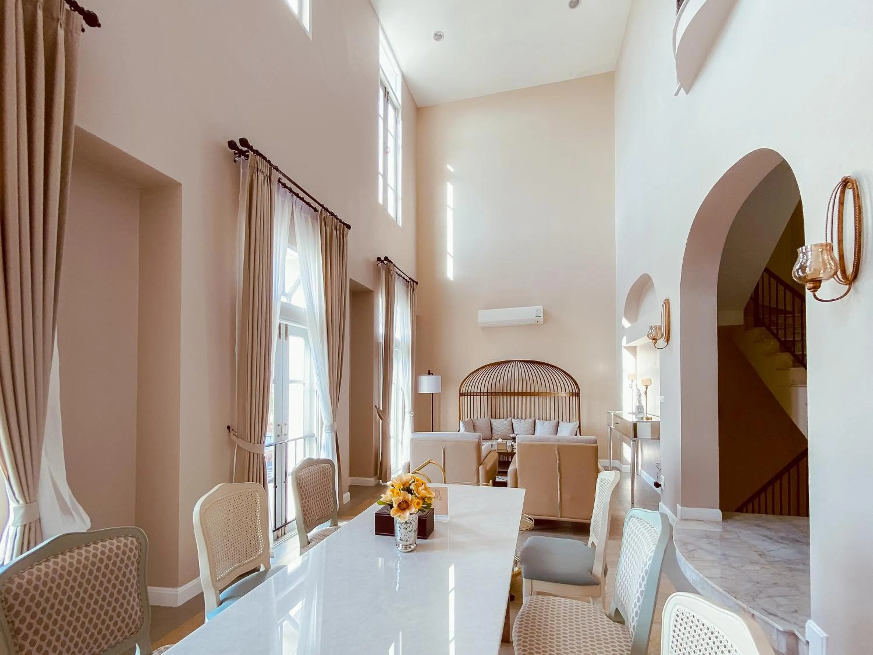 Living room in Villetta The Eyrie Khaoyai