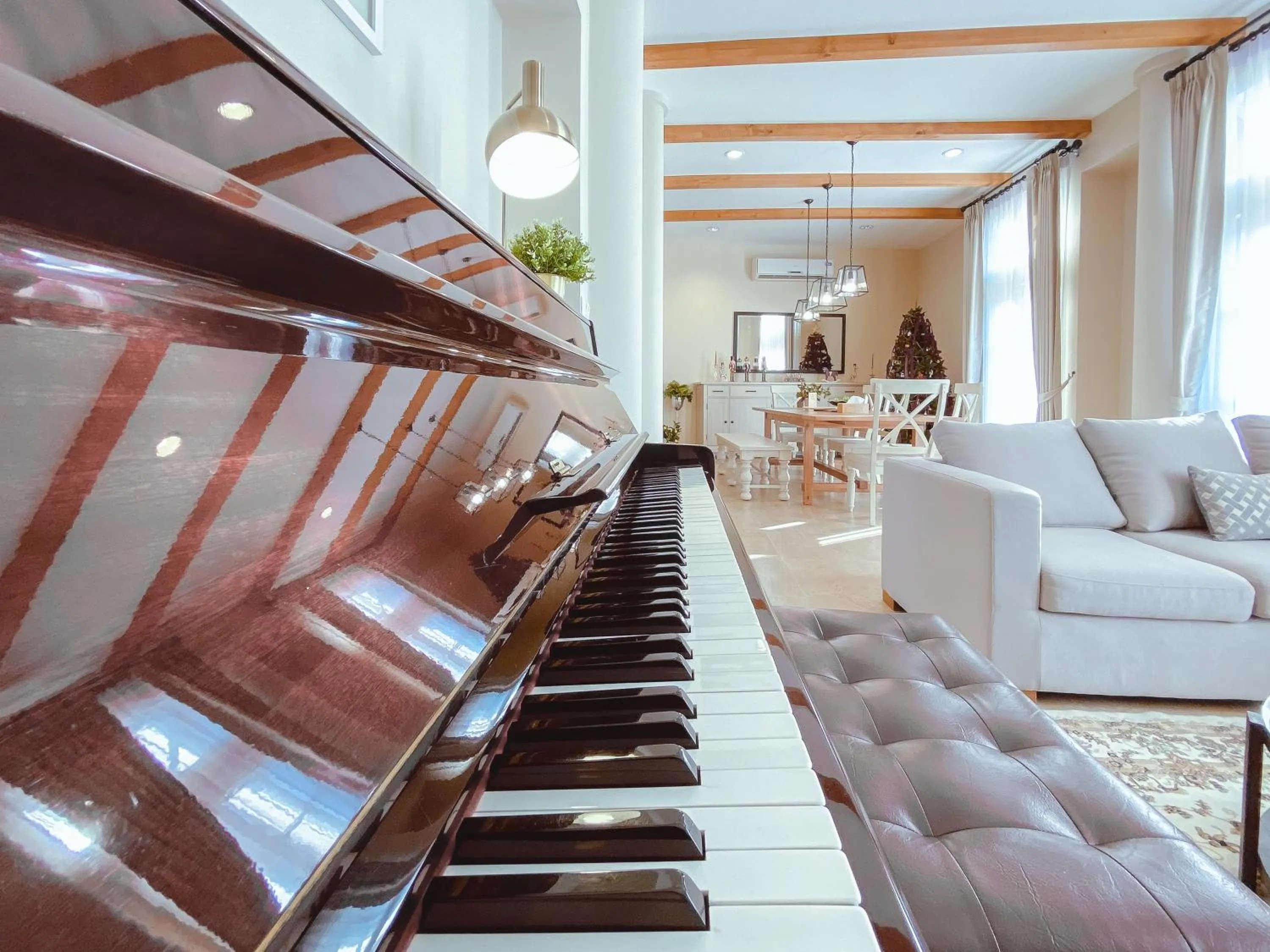 Living room in Villetta The Eyrie Khaoyai