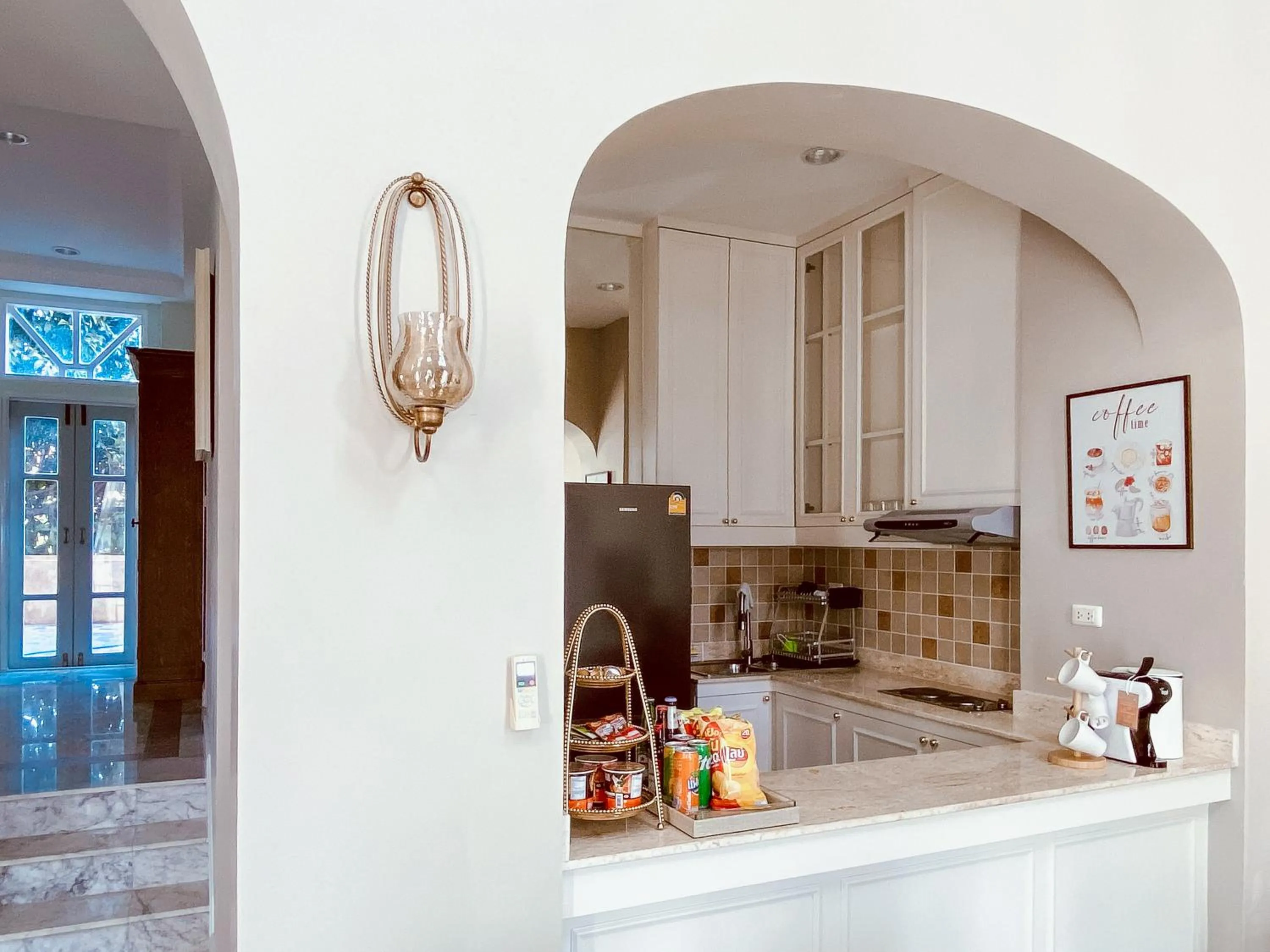 Kitchen or kitchenette in Villetta The Eyrie Khaoyai