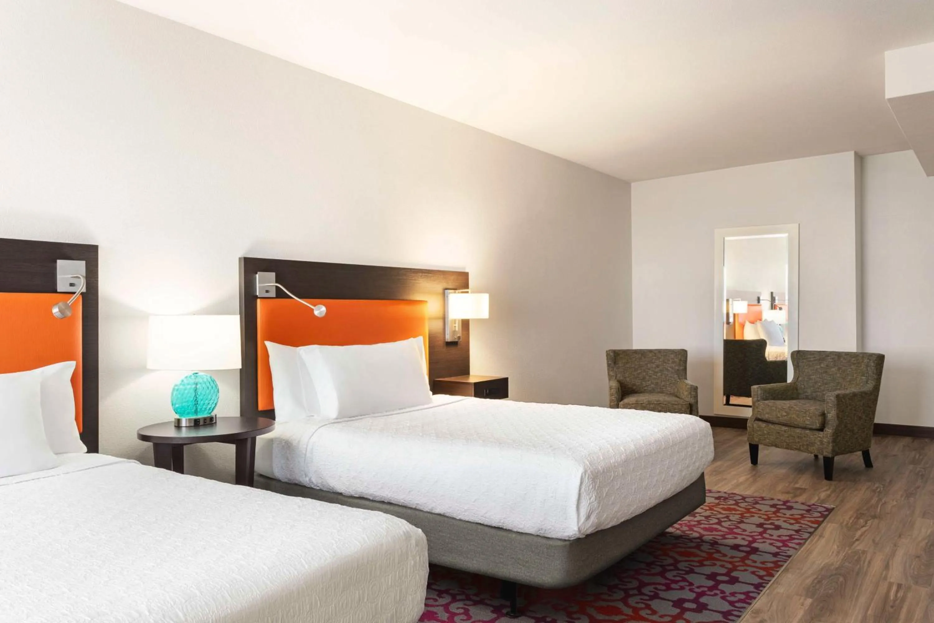 Bed in Home2 Suites by Hilton Albuquerque Downtown/University