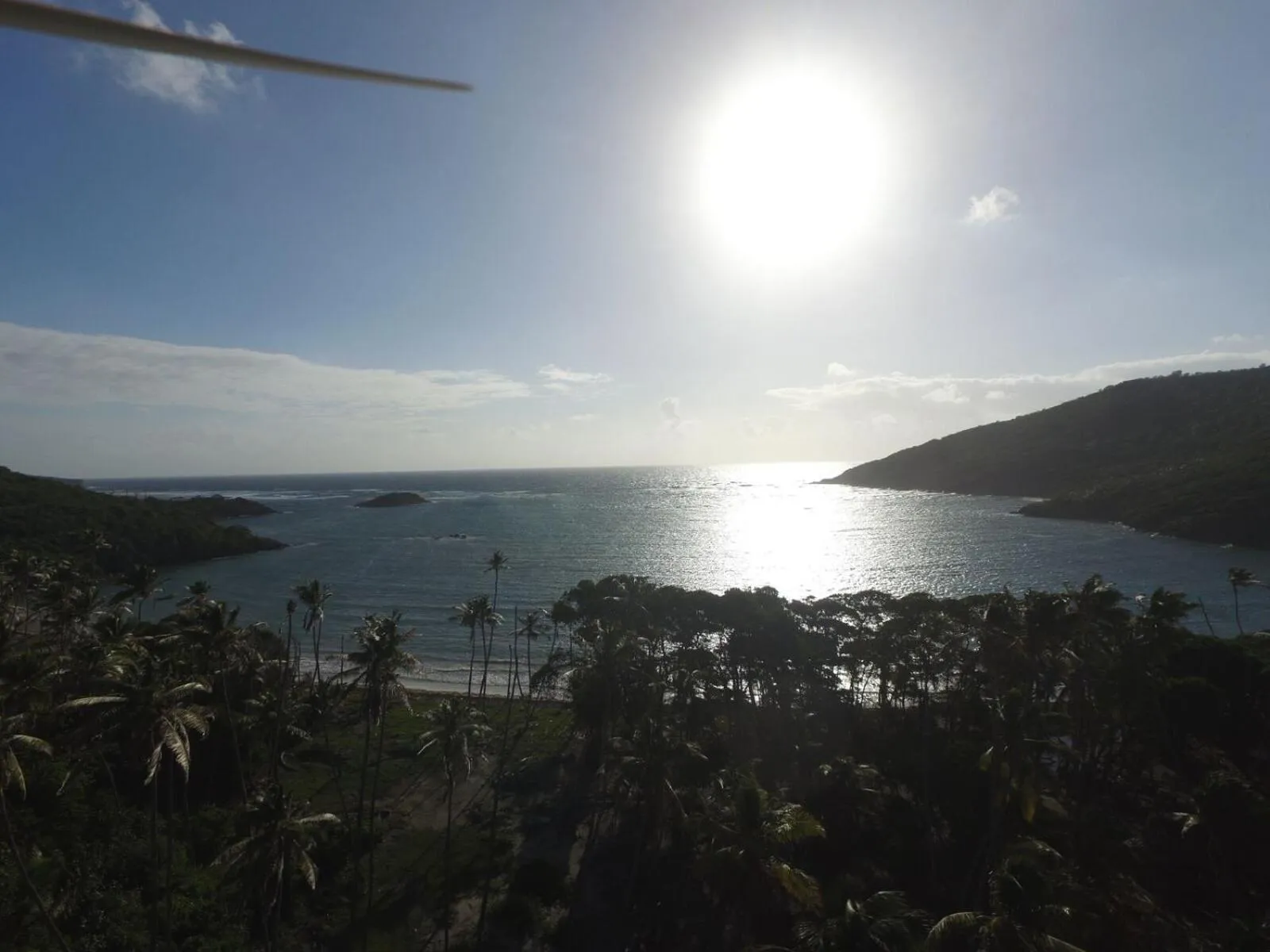 Natural landscape in Firefly Estate Bequia