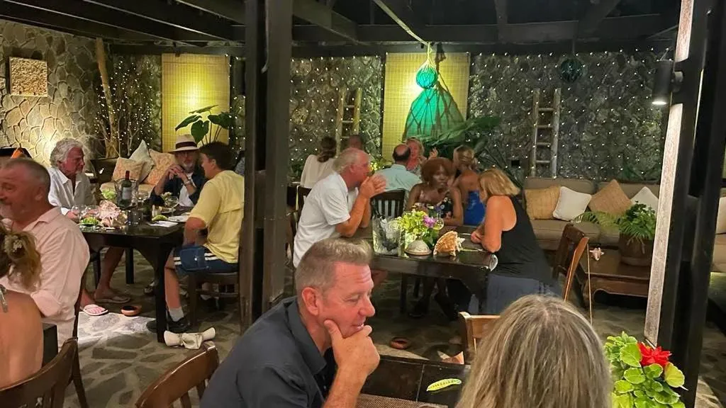 Restaurant/places to eat in Firefly Estate Bequia