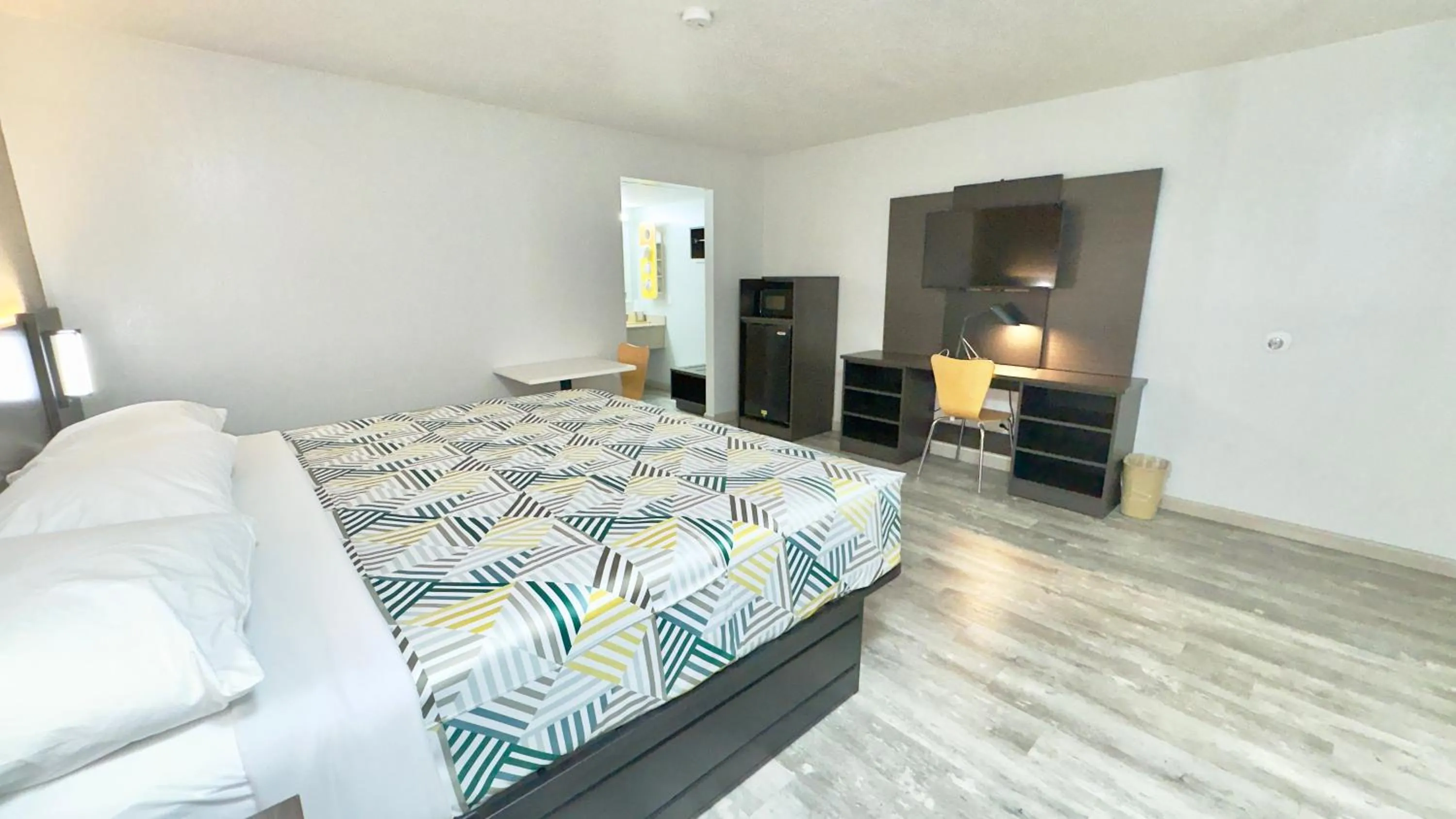 Bed in Motel 6-Dyersburg, TN