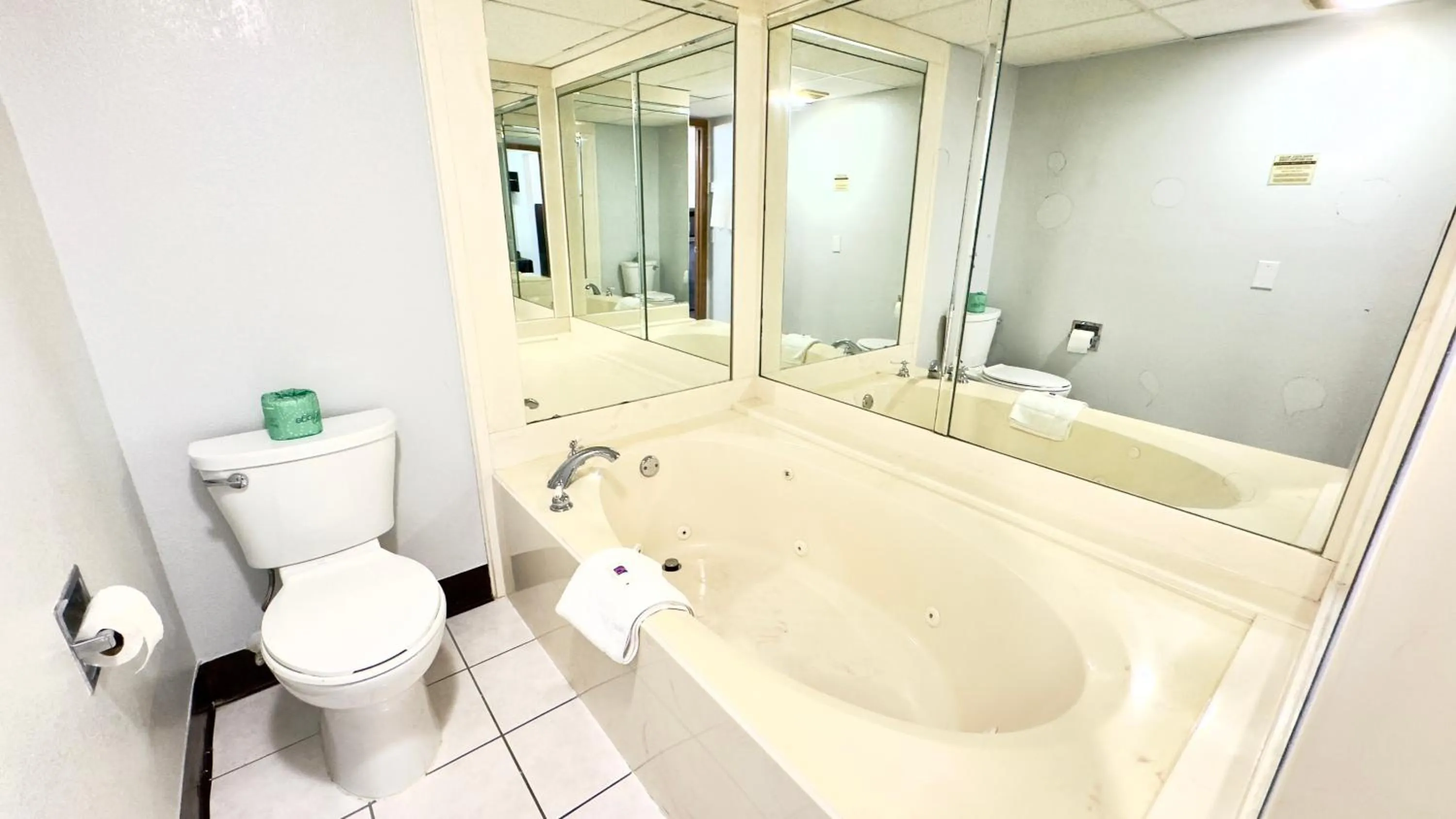 Toilet in Motel 6-Dyersburg, TN