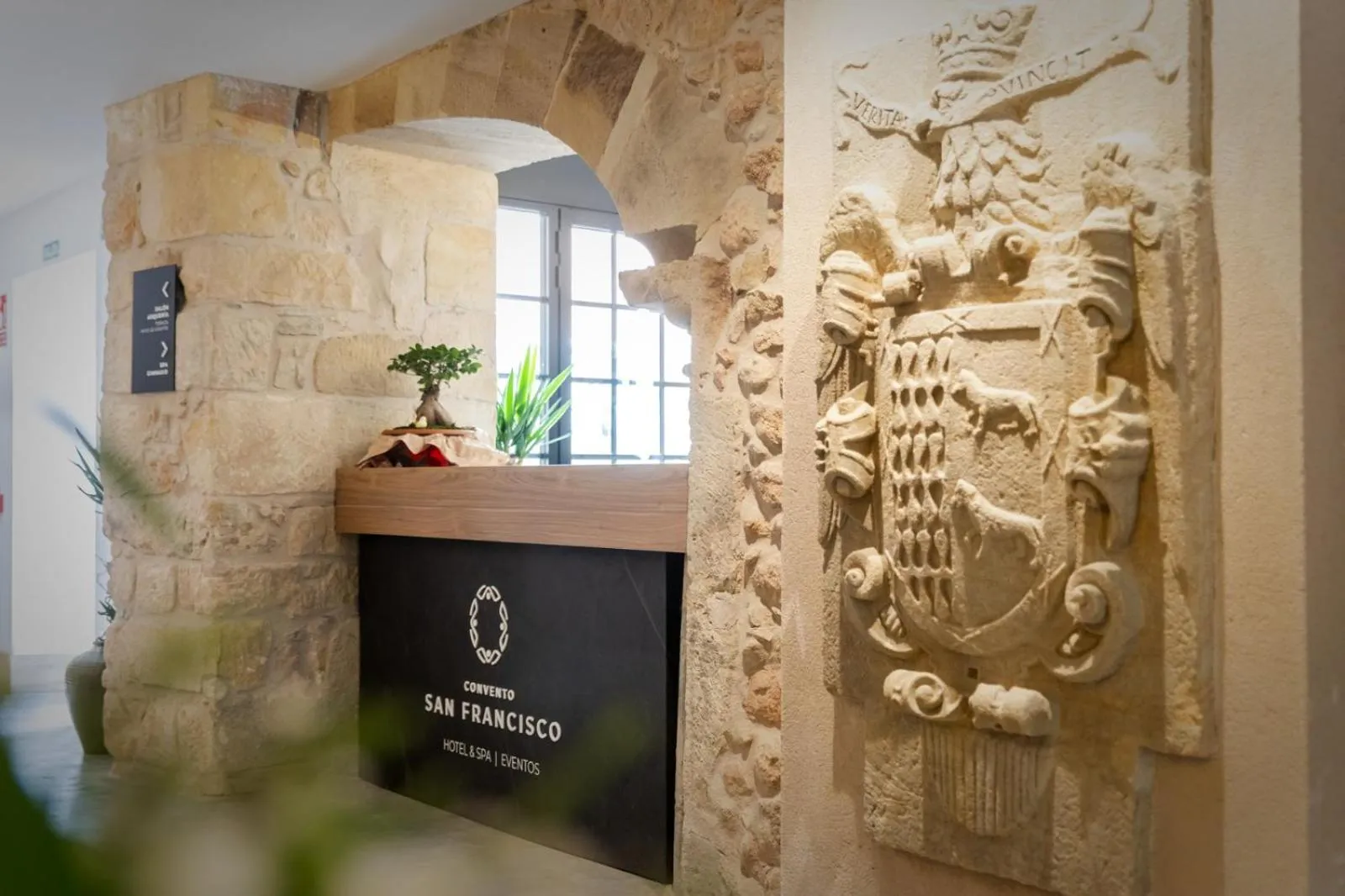 Lobby or reception in Hotel & Spa Convento San Francisco