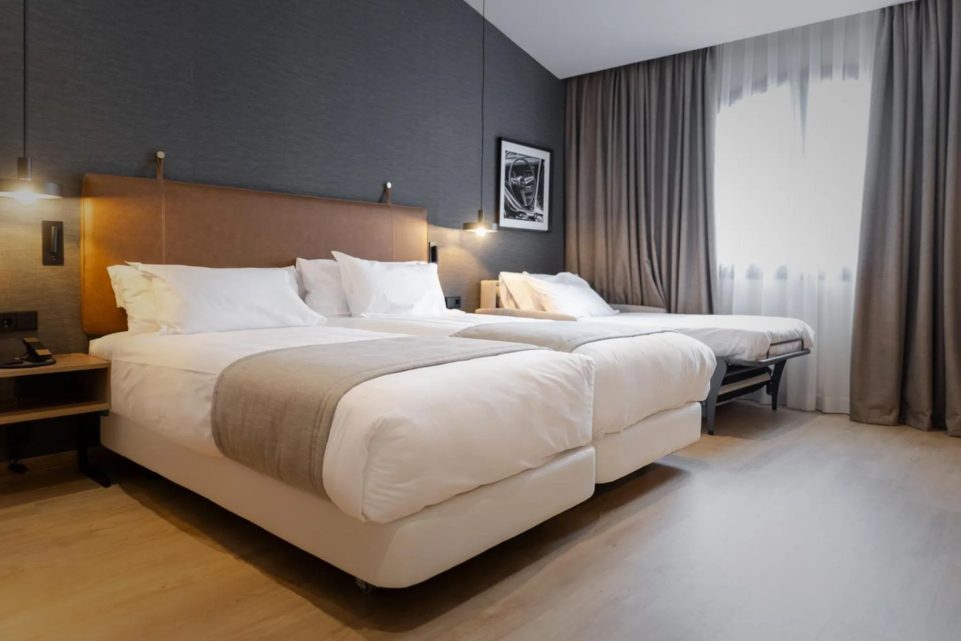 Bed in Hotel & Spa Convento San Francisco