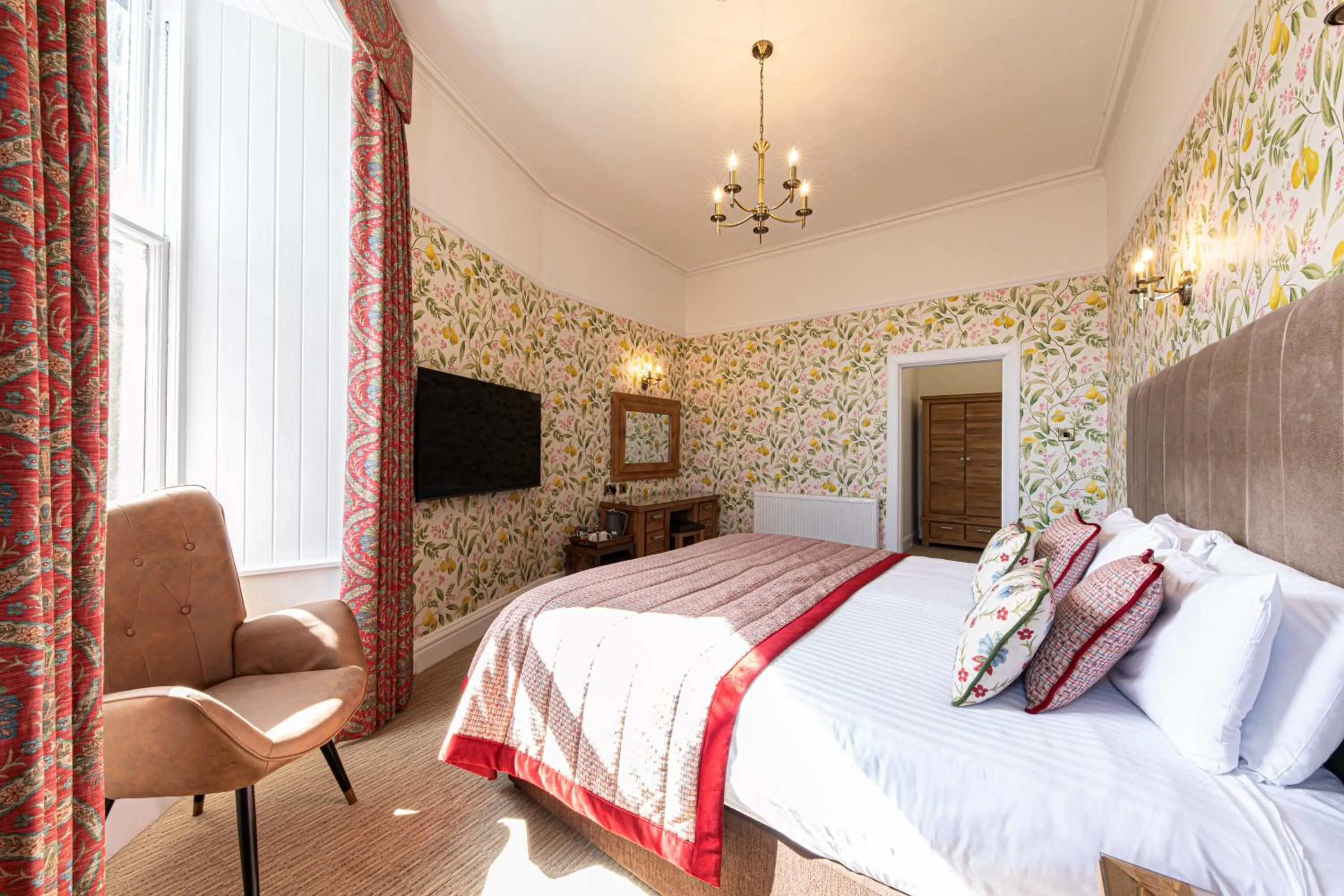 Bedroom, Bed in The Atholl Palace