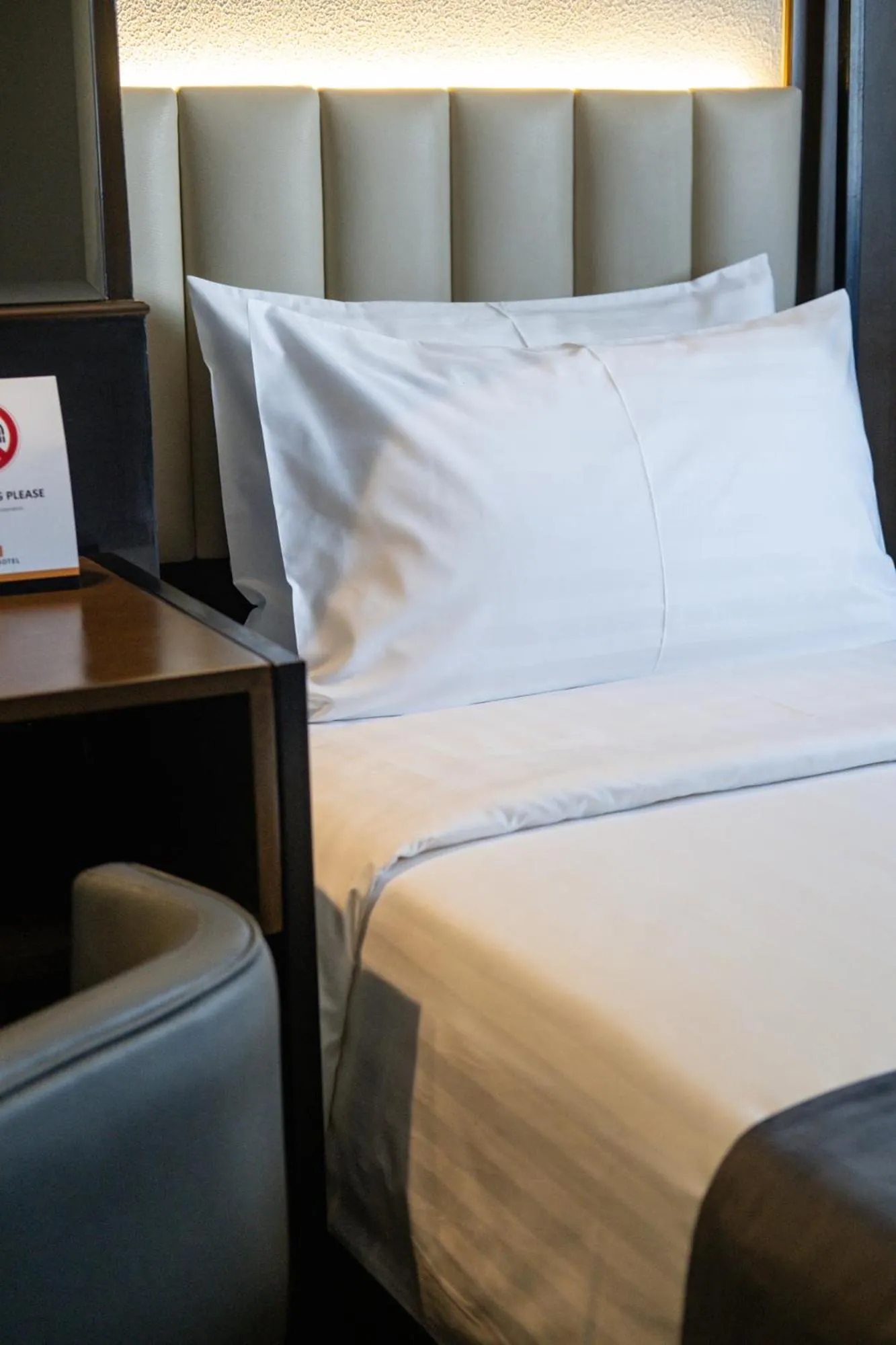 Bed in Amber Hotel - Cebu