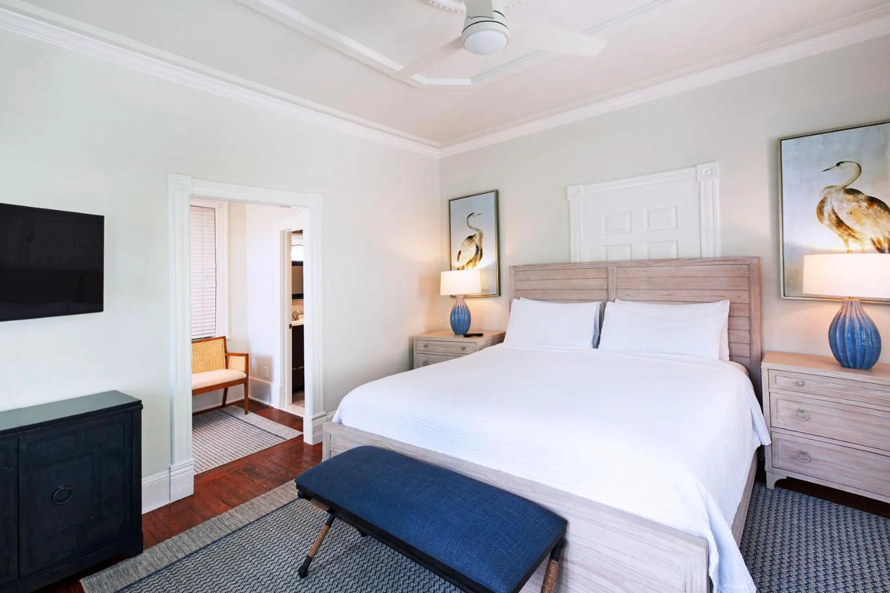 Bed in Coco Plum Inn