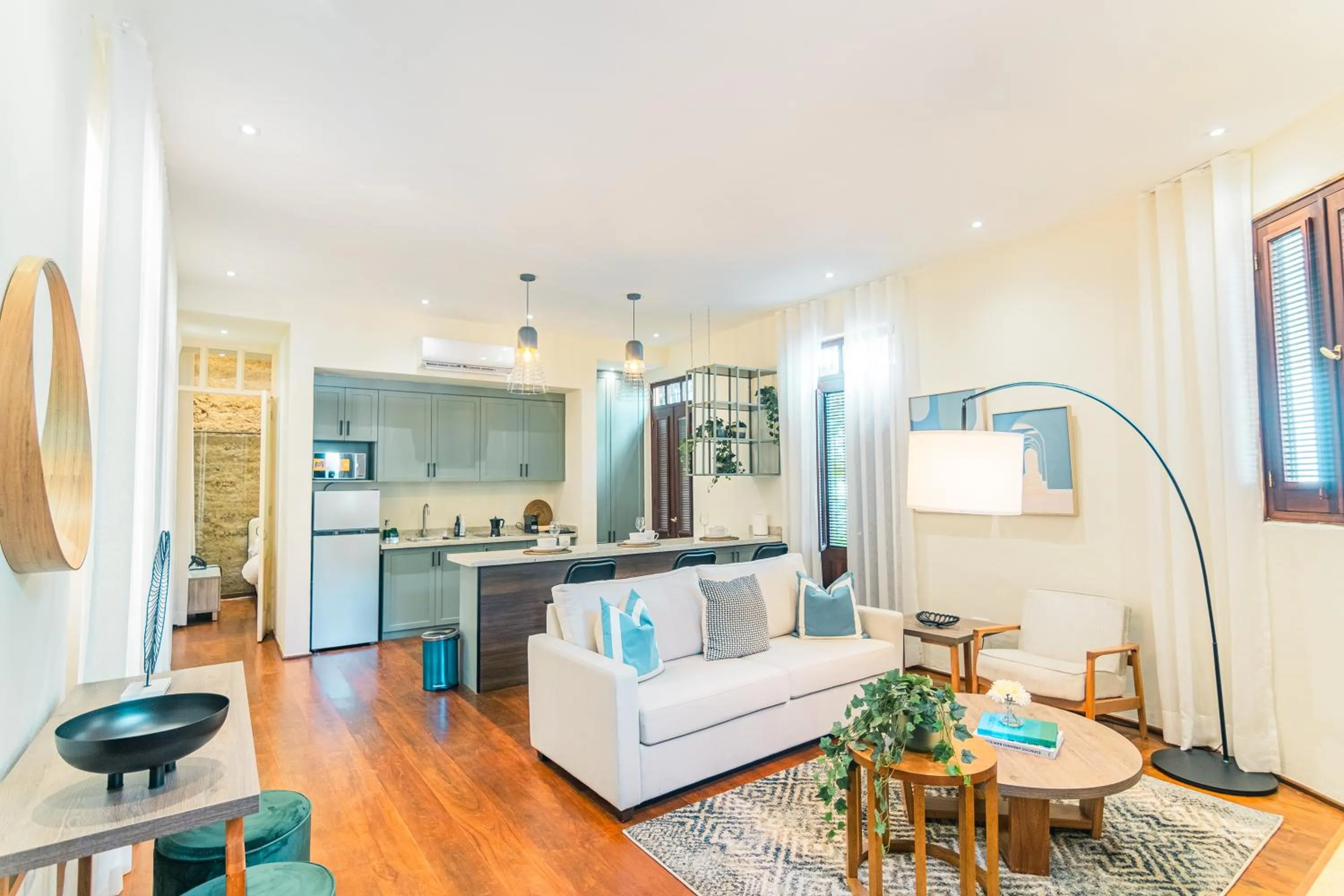 Living room in Billini Hotel, Historic Luxury