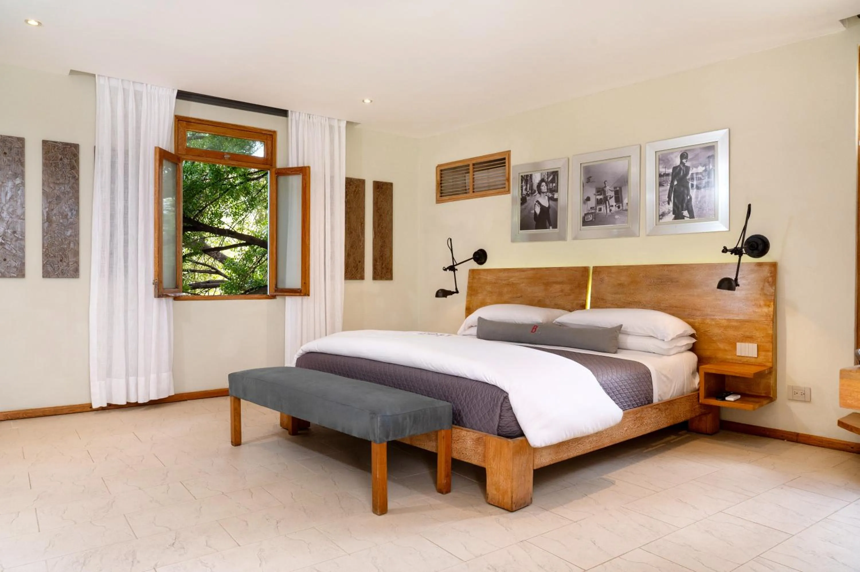 Bed in Billini Hotel, Historic Luxury