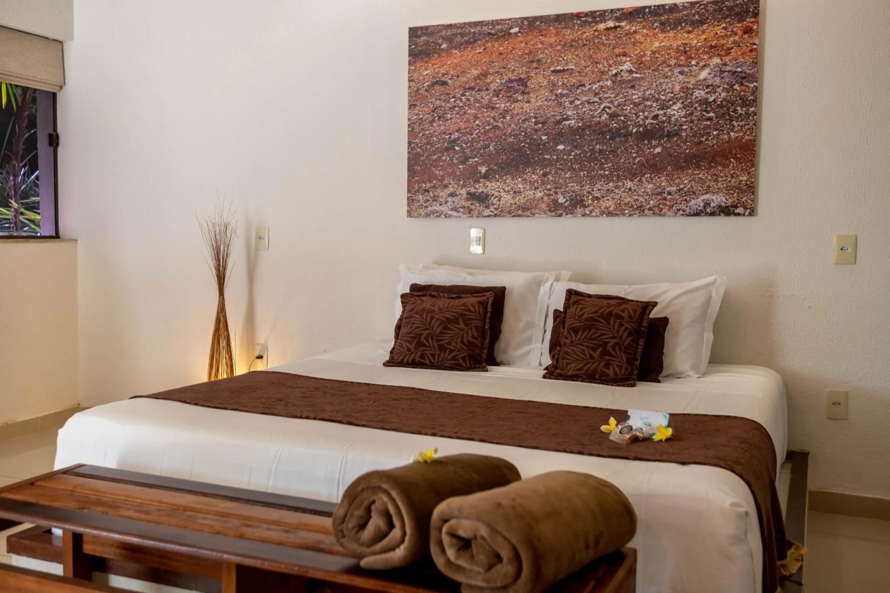 Bed in Oasis Tajaja Pousada Boutique na Costa do Conde