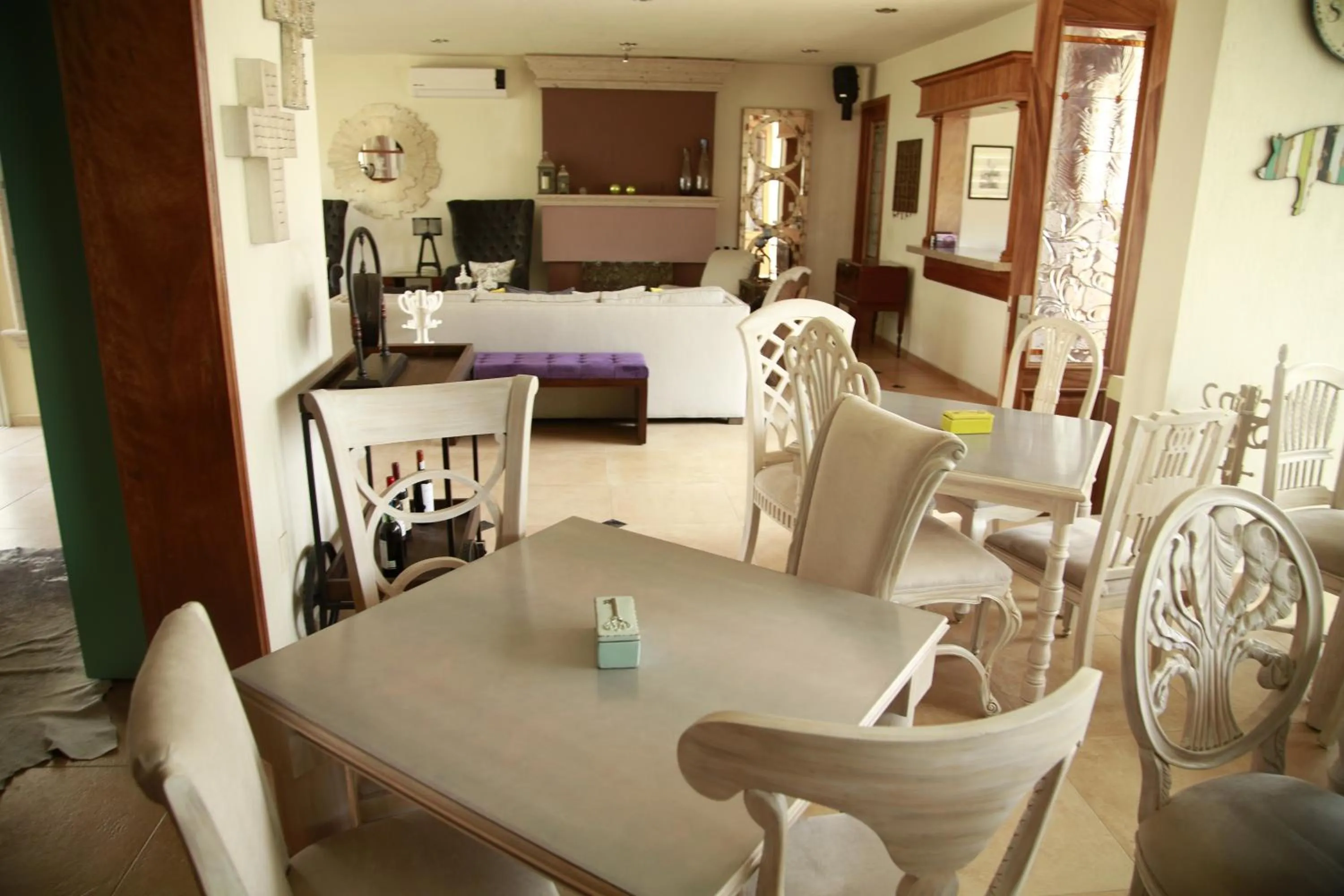 Seating area in San Pietro Boutique Hotel