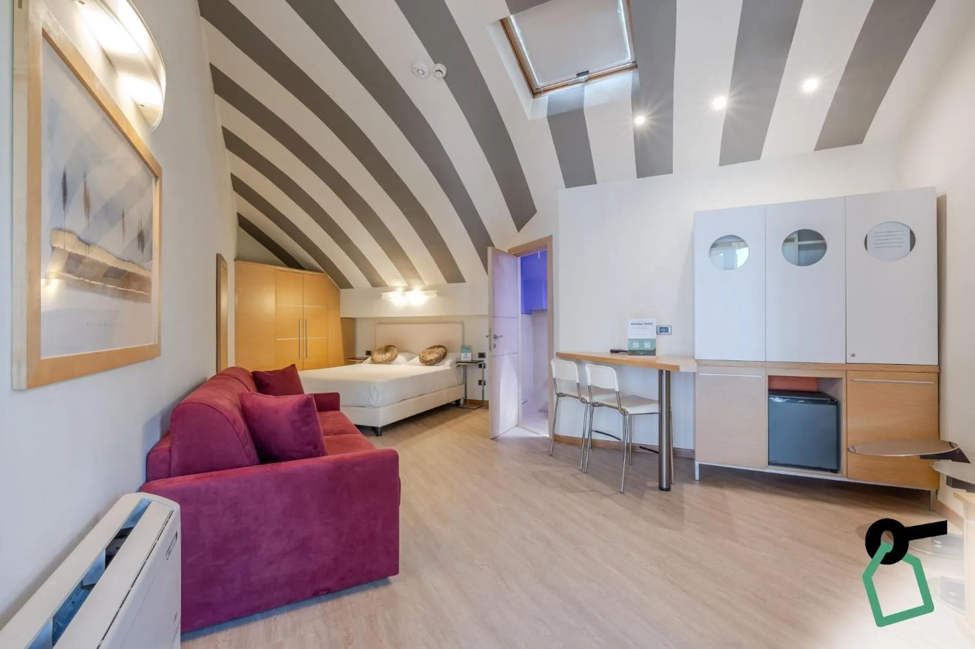 Bedroom in HOTIDAY ApartHotel Firenze