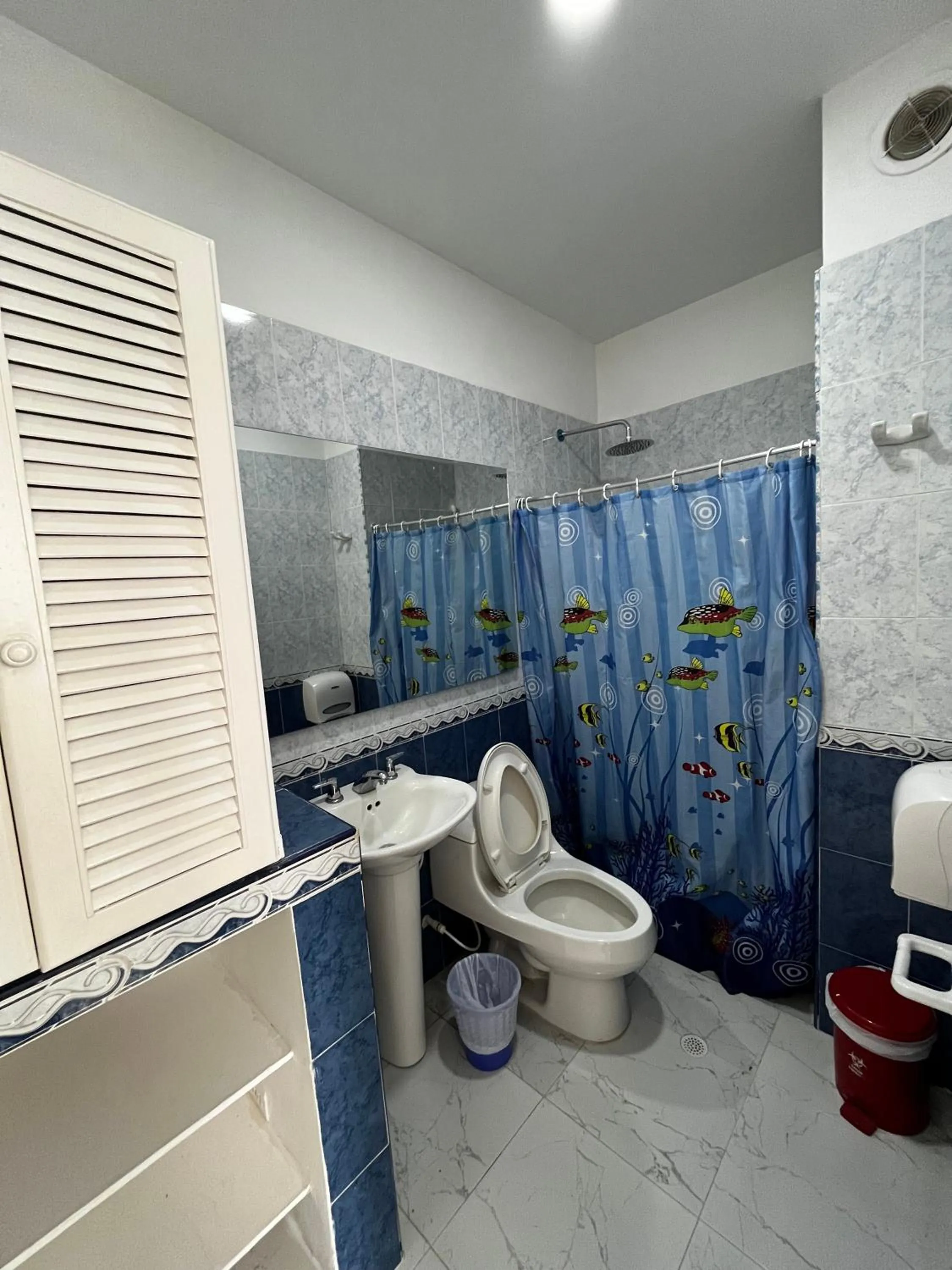 Bathroom in Hotel Zamba