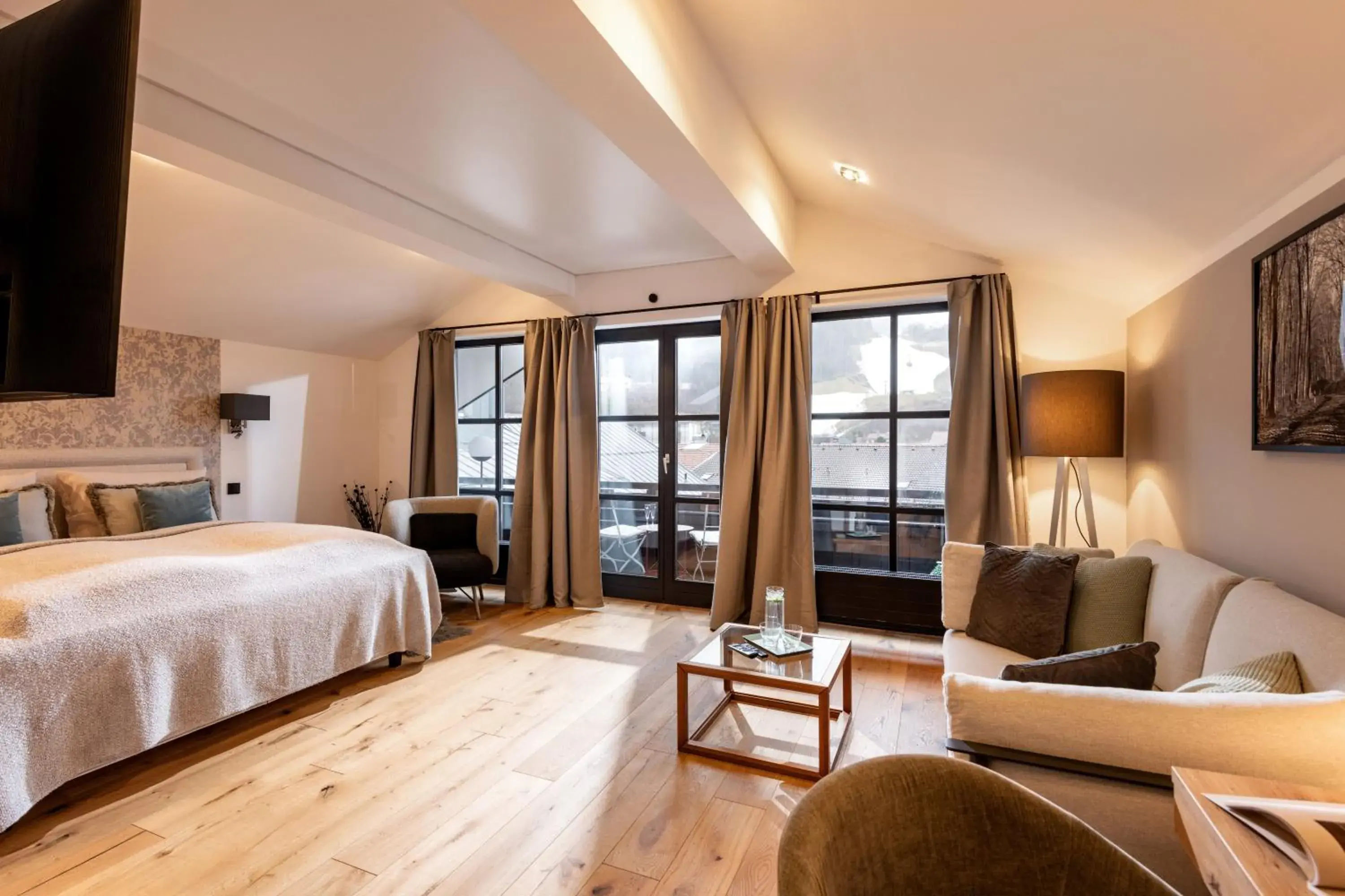 Double Room with Mountain View in Das Lambacher Double Room with Mountain View in Das Lambacher