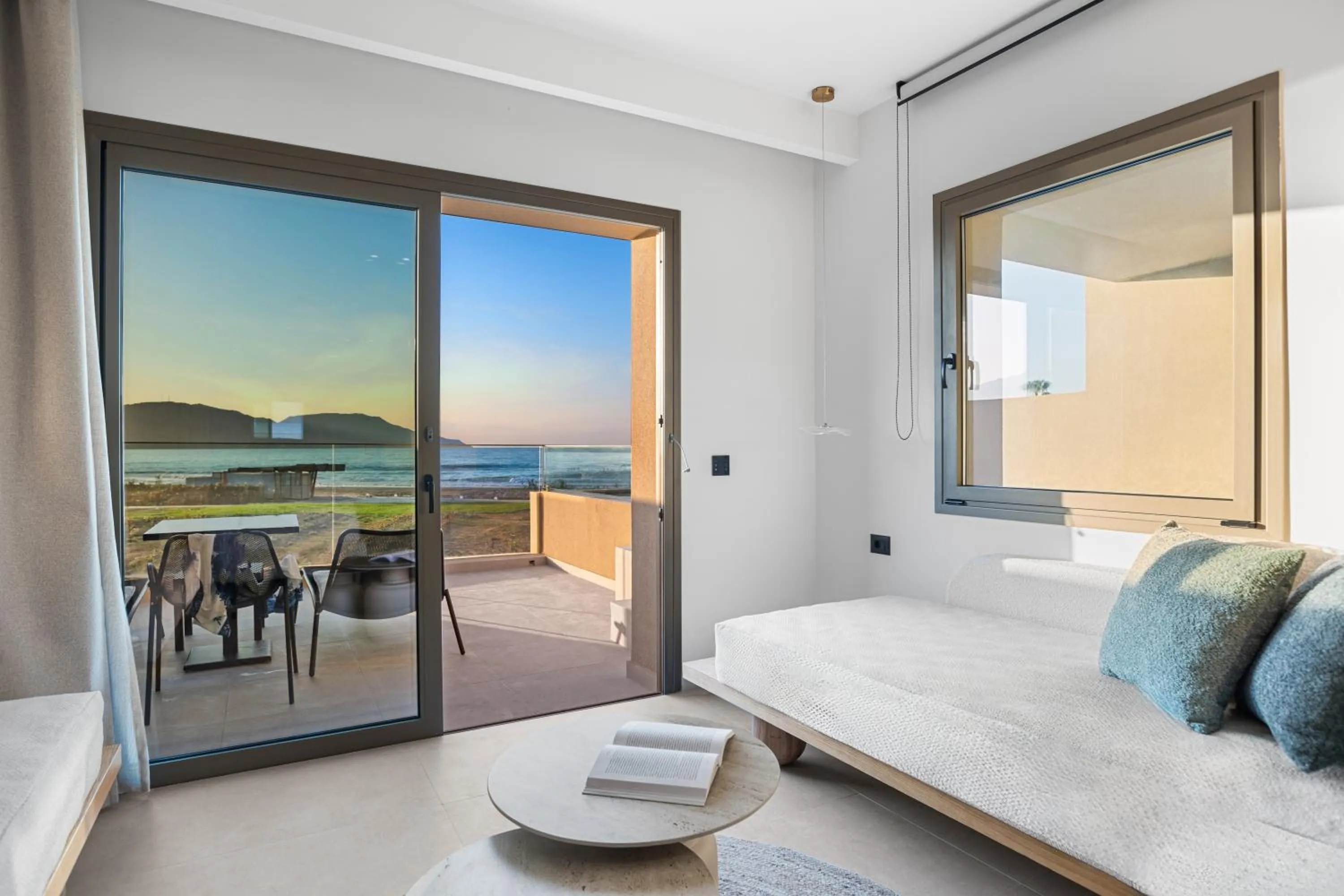 Seating area, Bed in Ventale Island Breeze Resort