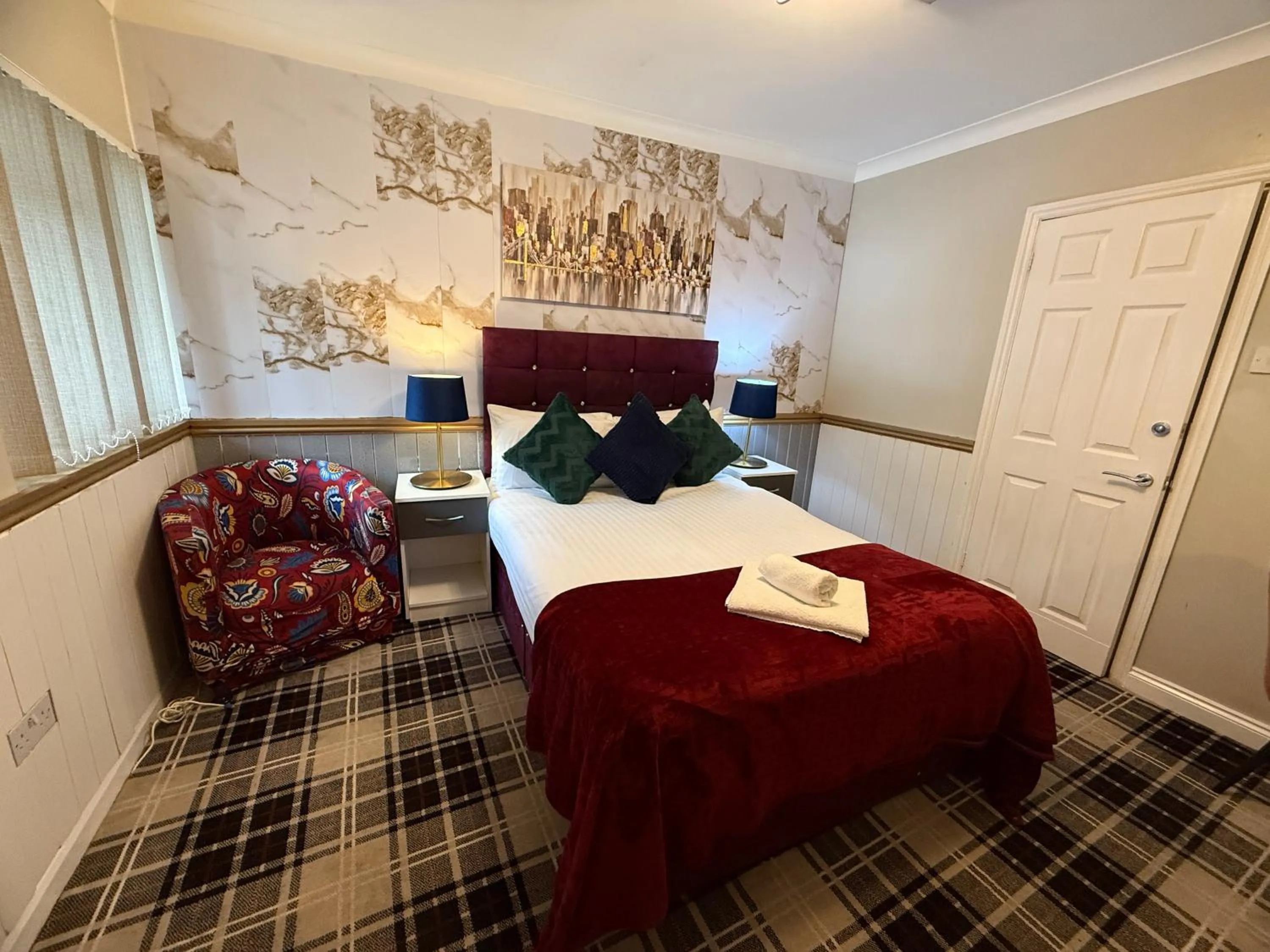 Bed in 4 Sisters Inn