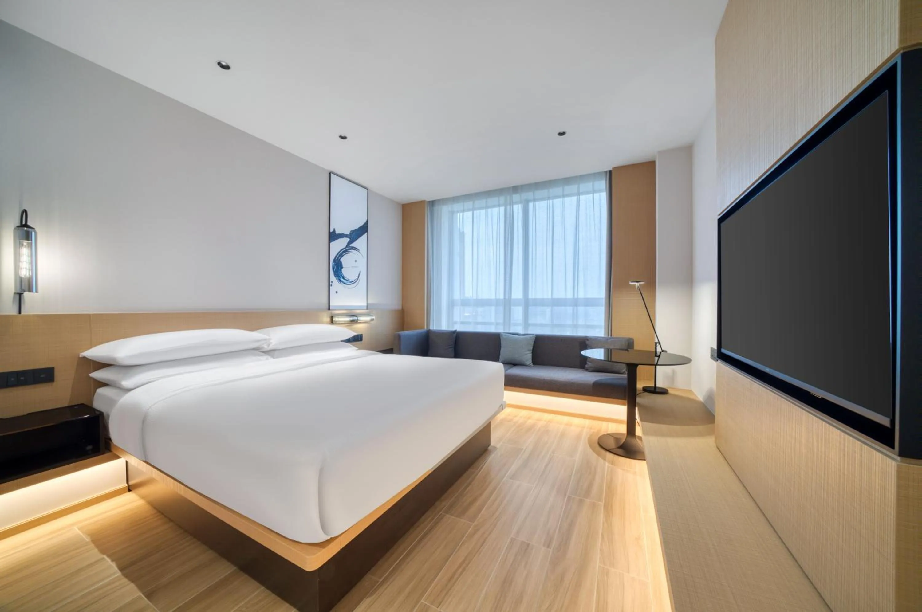 Photo of the whole room, Bed in Fairfield by Marriott Hangzhou Wulin Square, China