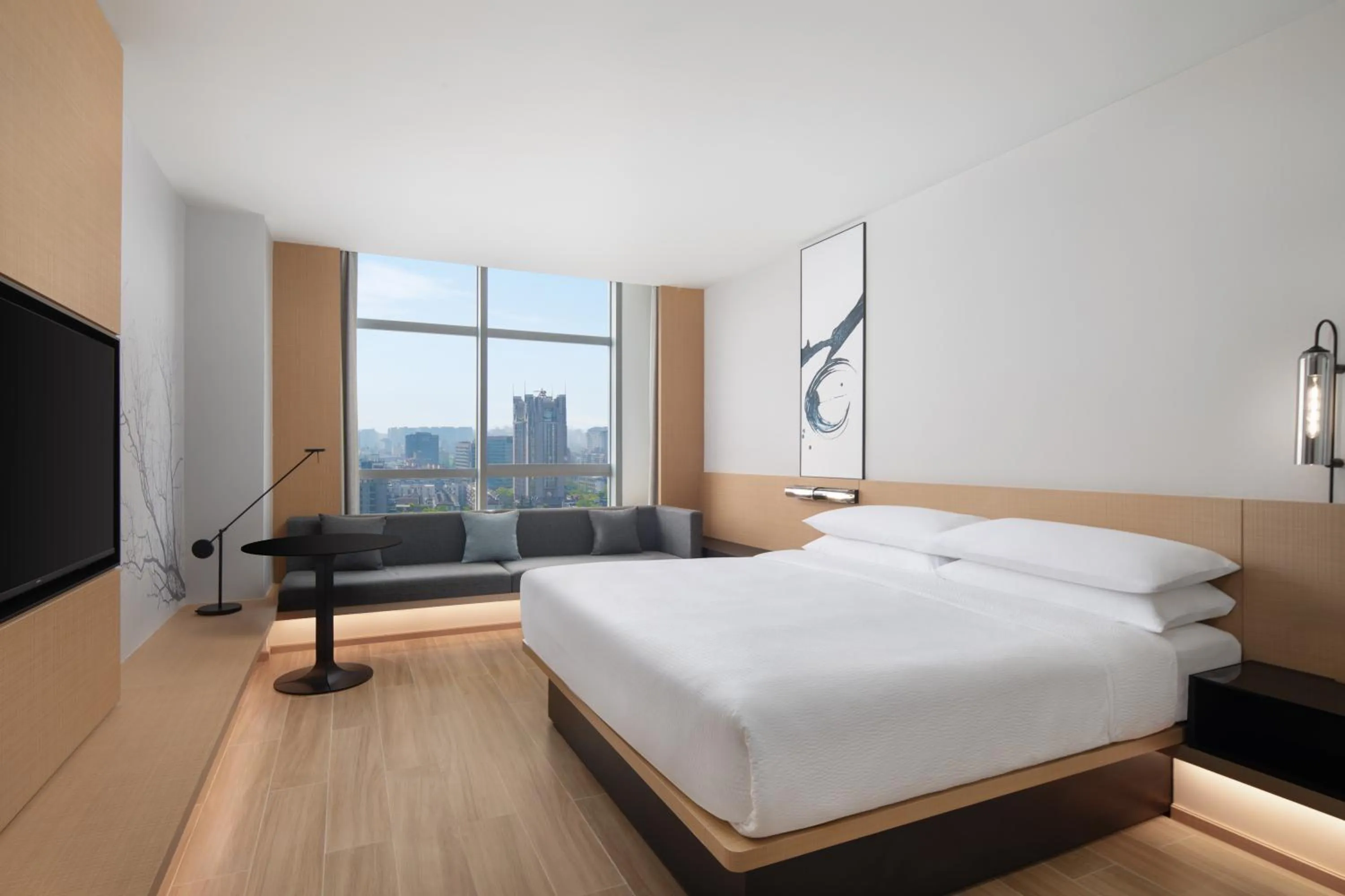 Bedroom, Bed in Fairfield by Marriott Hangzhou Wulin Square, China