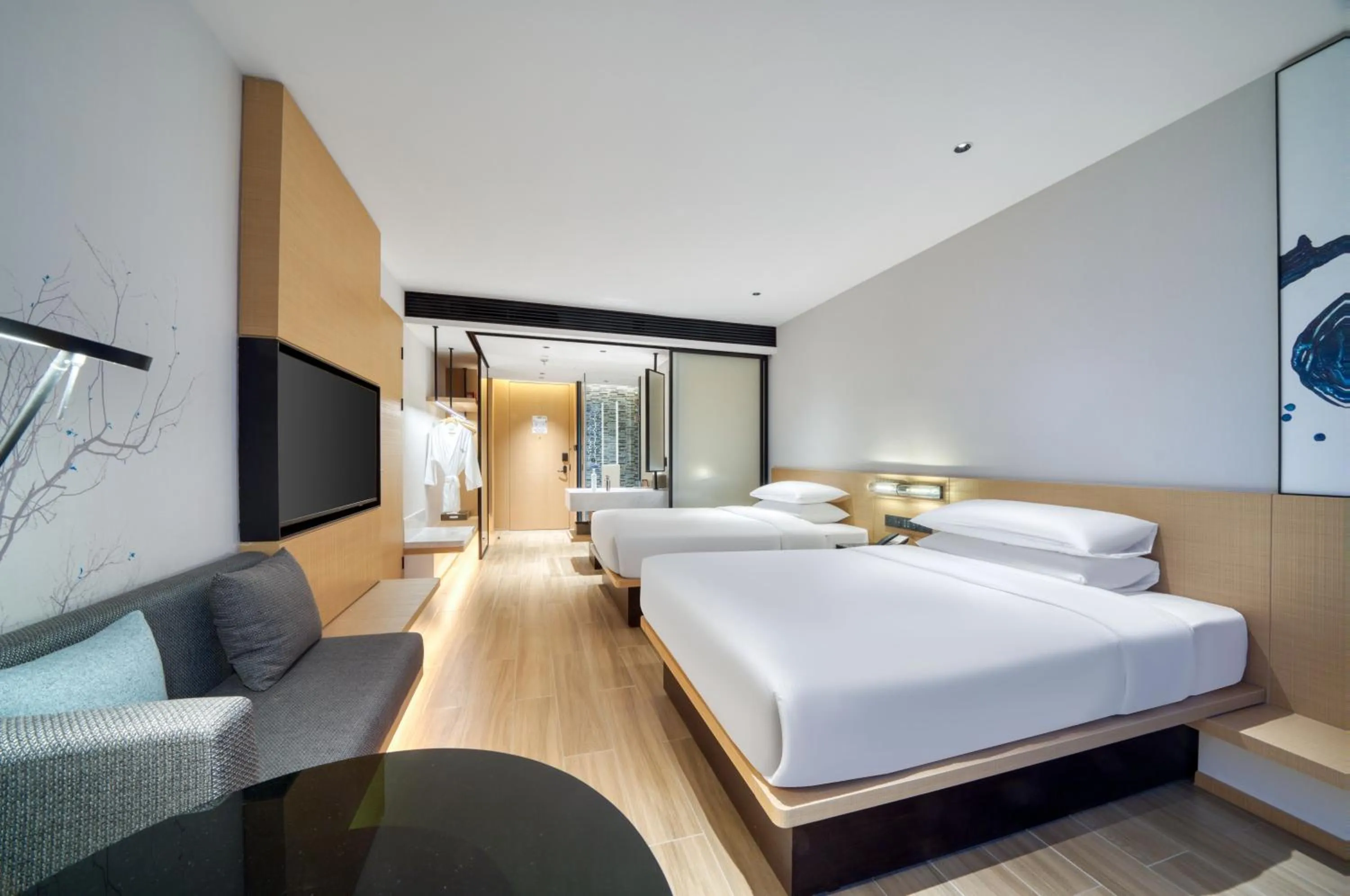 Bedroom, Bed in Fairfield by Marriott Hangzhou Wulin Square, China