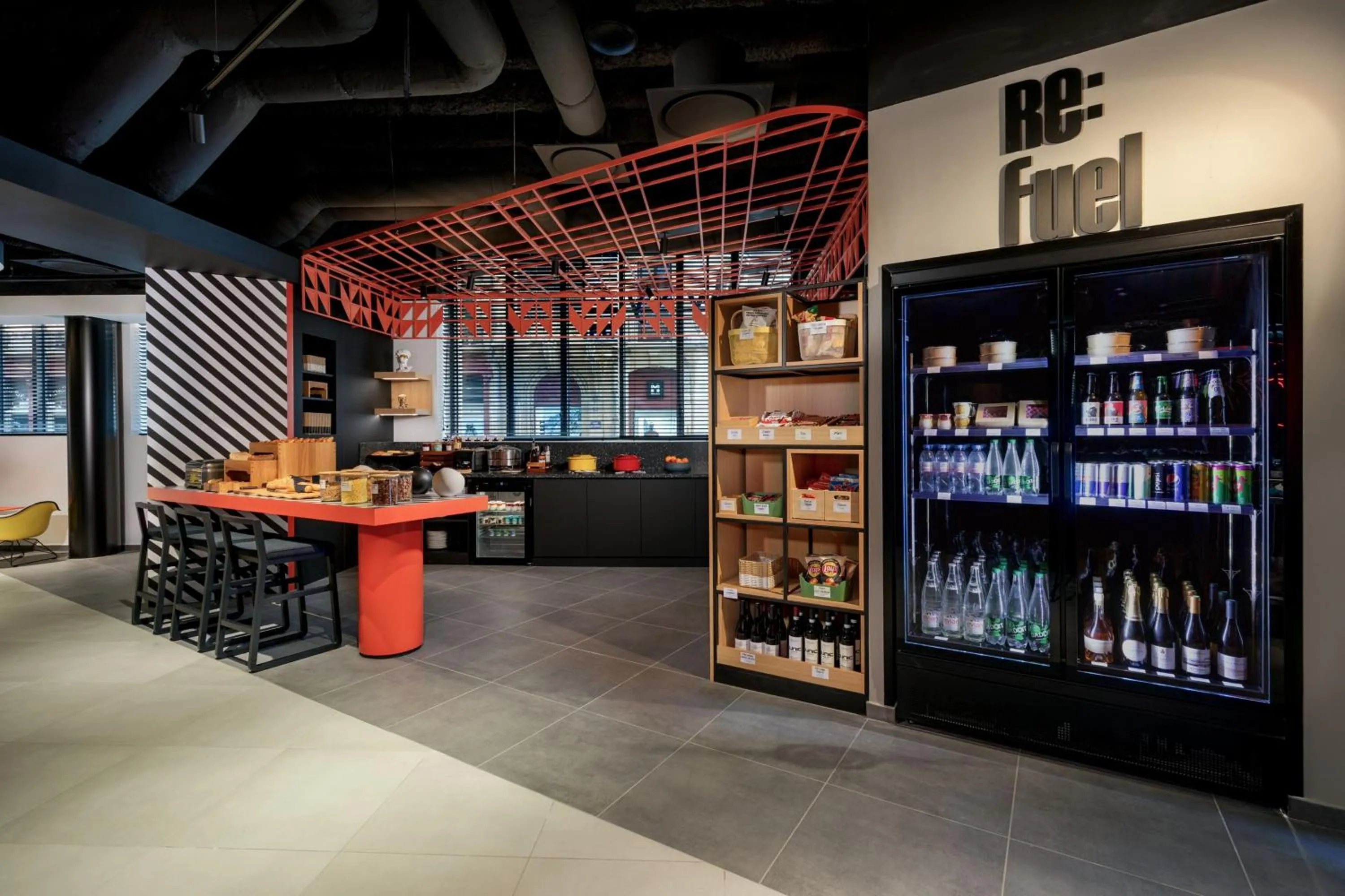 Breakfast in Aloft Hotel, By Marriott