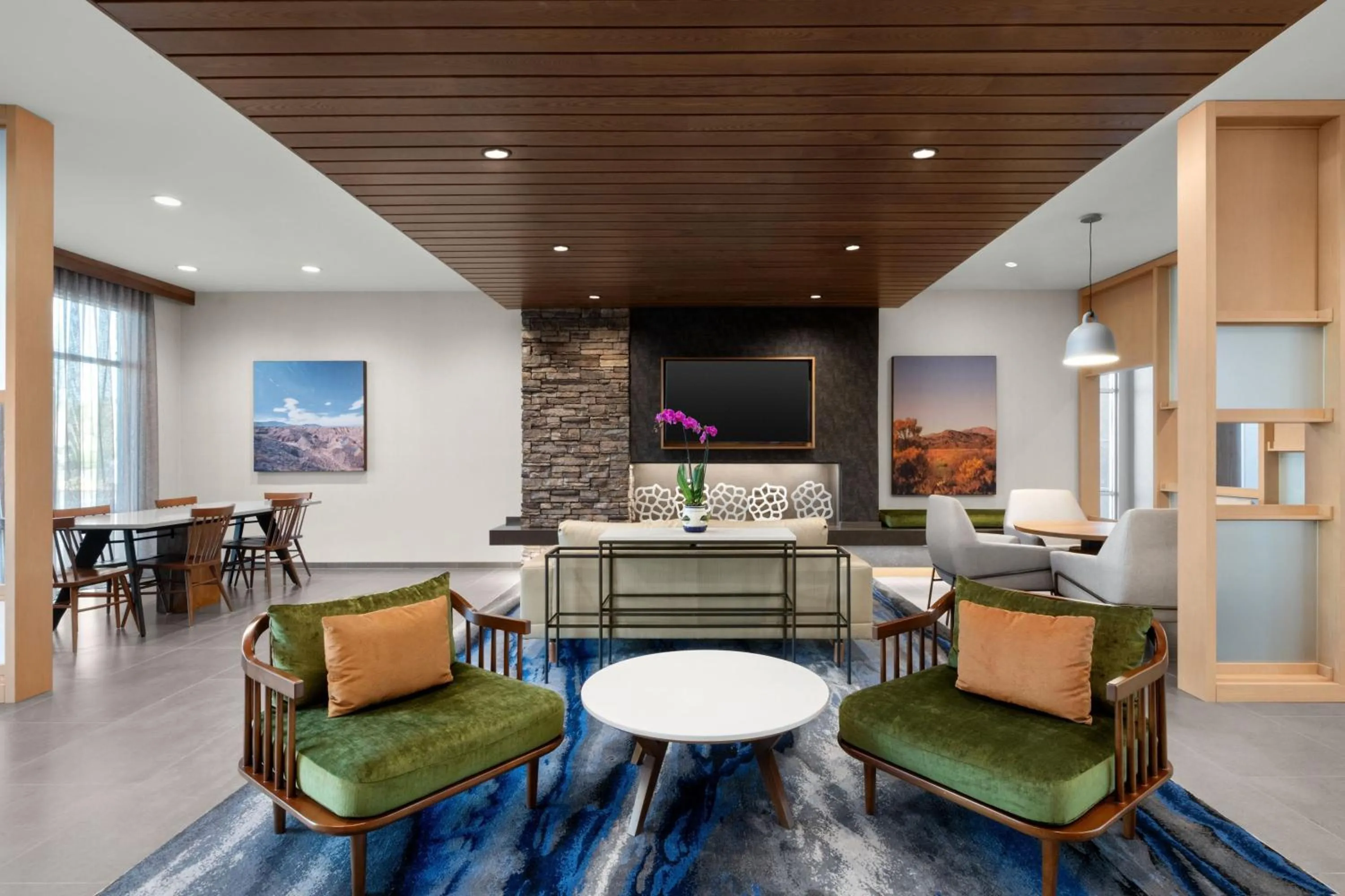 Lobby or reception in Fairfield by Marriott Inn & Suites Victorville