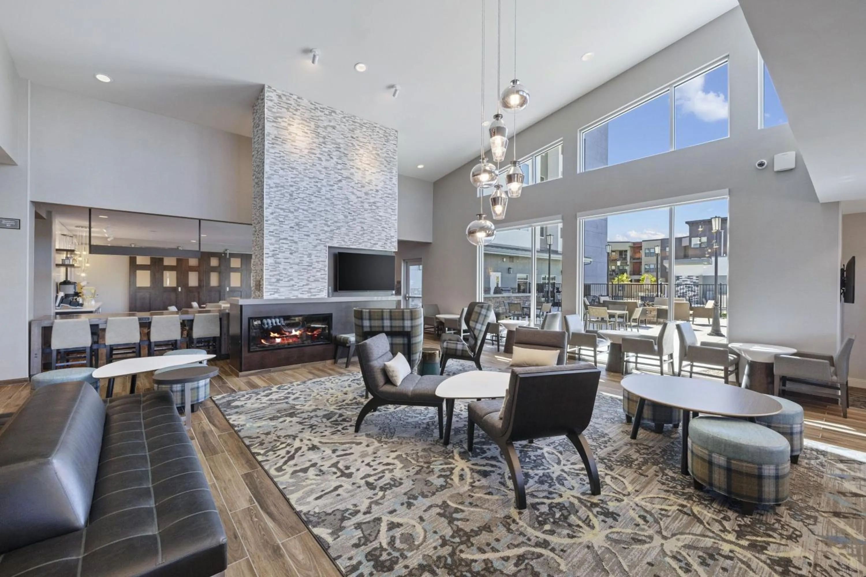 Lobby or reception in Residence Inn by Marriott Lodi Stockton