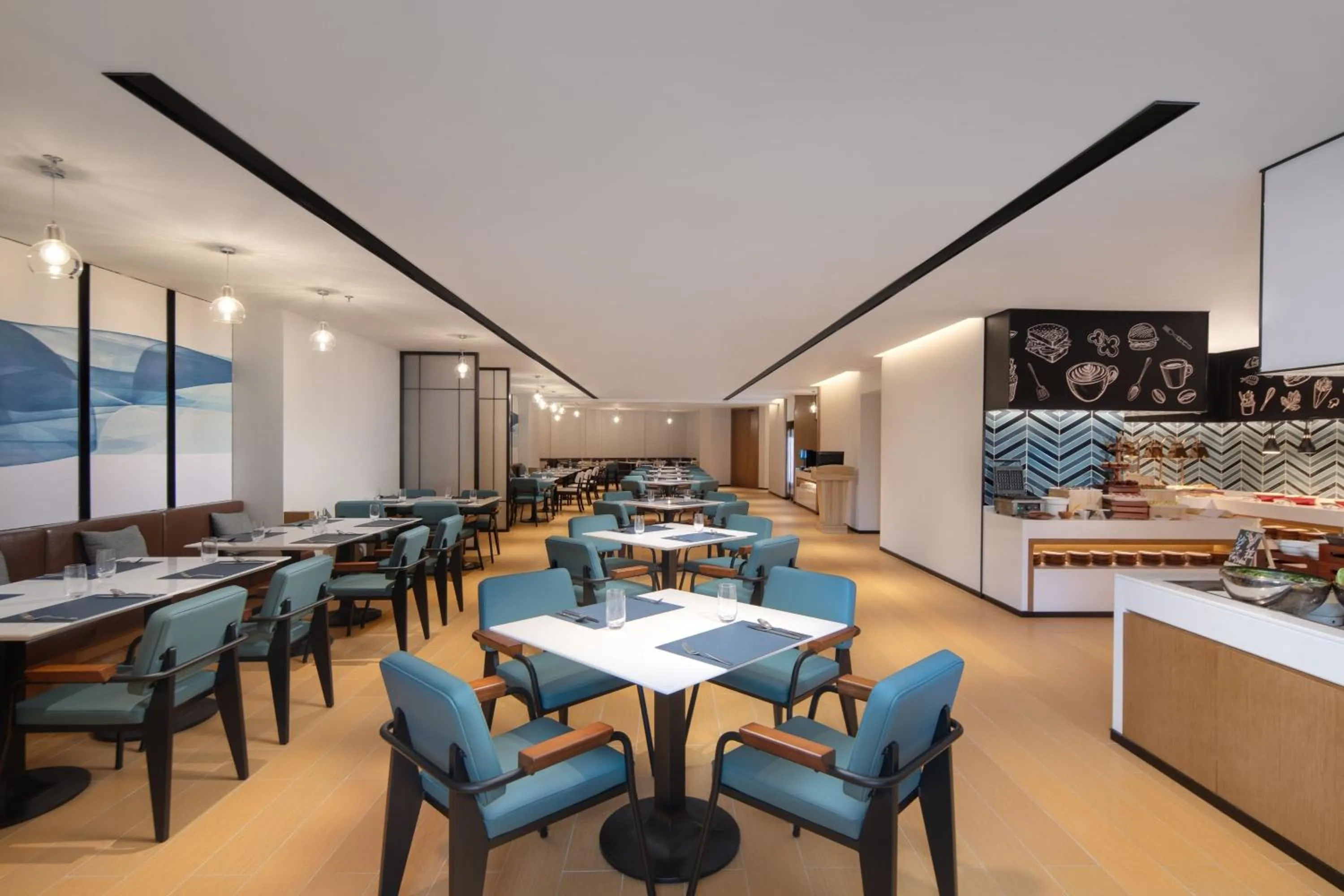 Restaurant/Places to Eat in Ramada Plaza Pu Dong South Shanghai