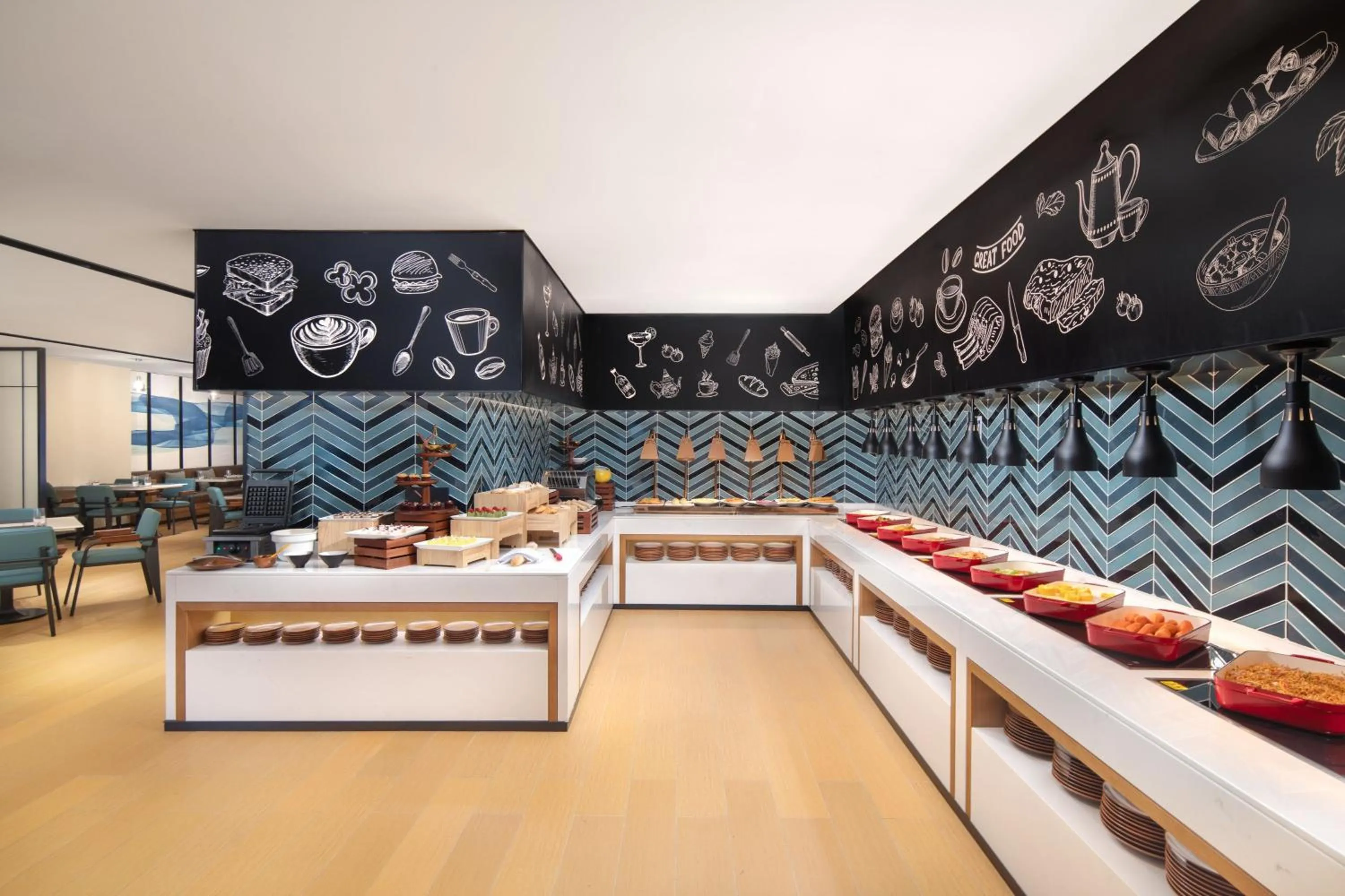 Restaurant/places to eat in Ramada Plaza Pu Dong South Shanghai