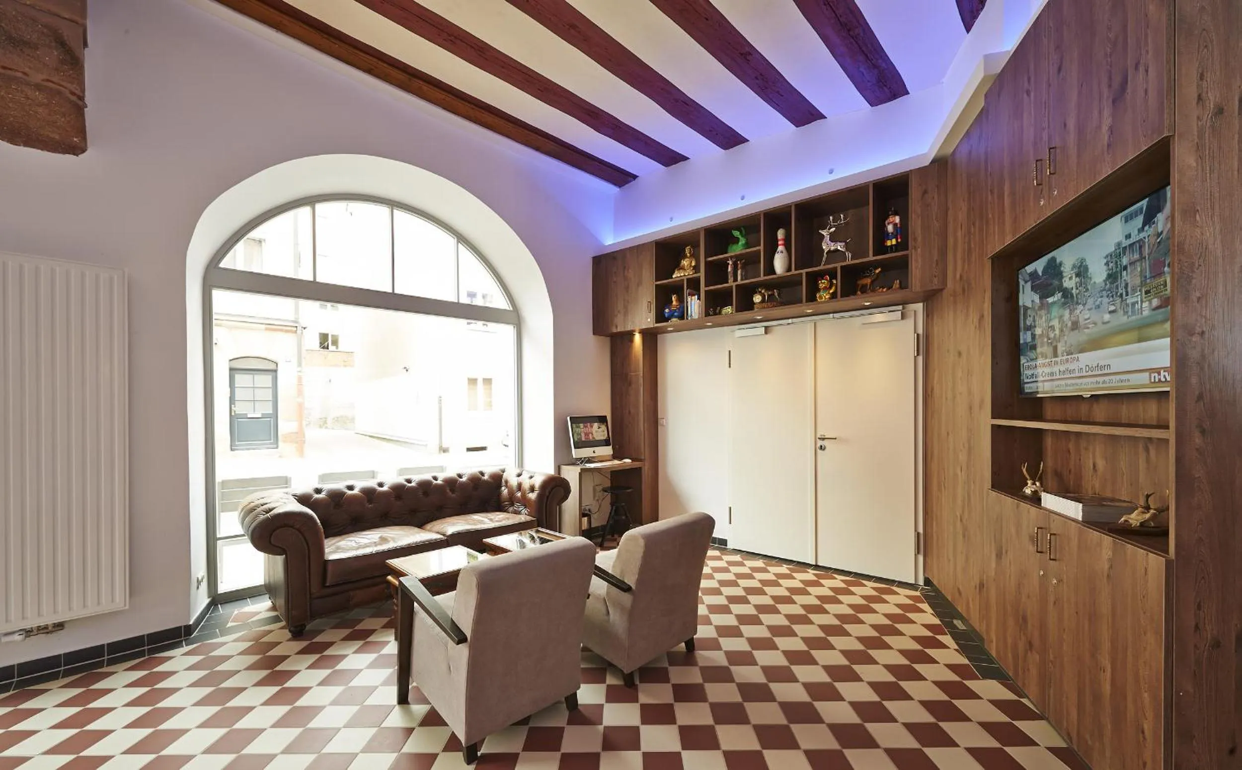 Lobby or reception in Hotel Elch Boutique