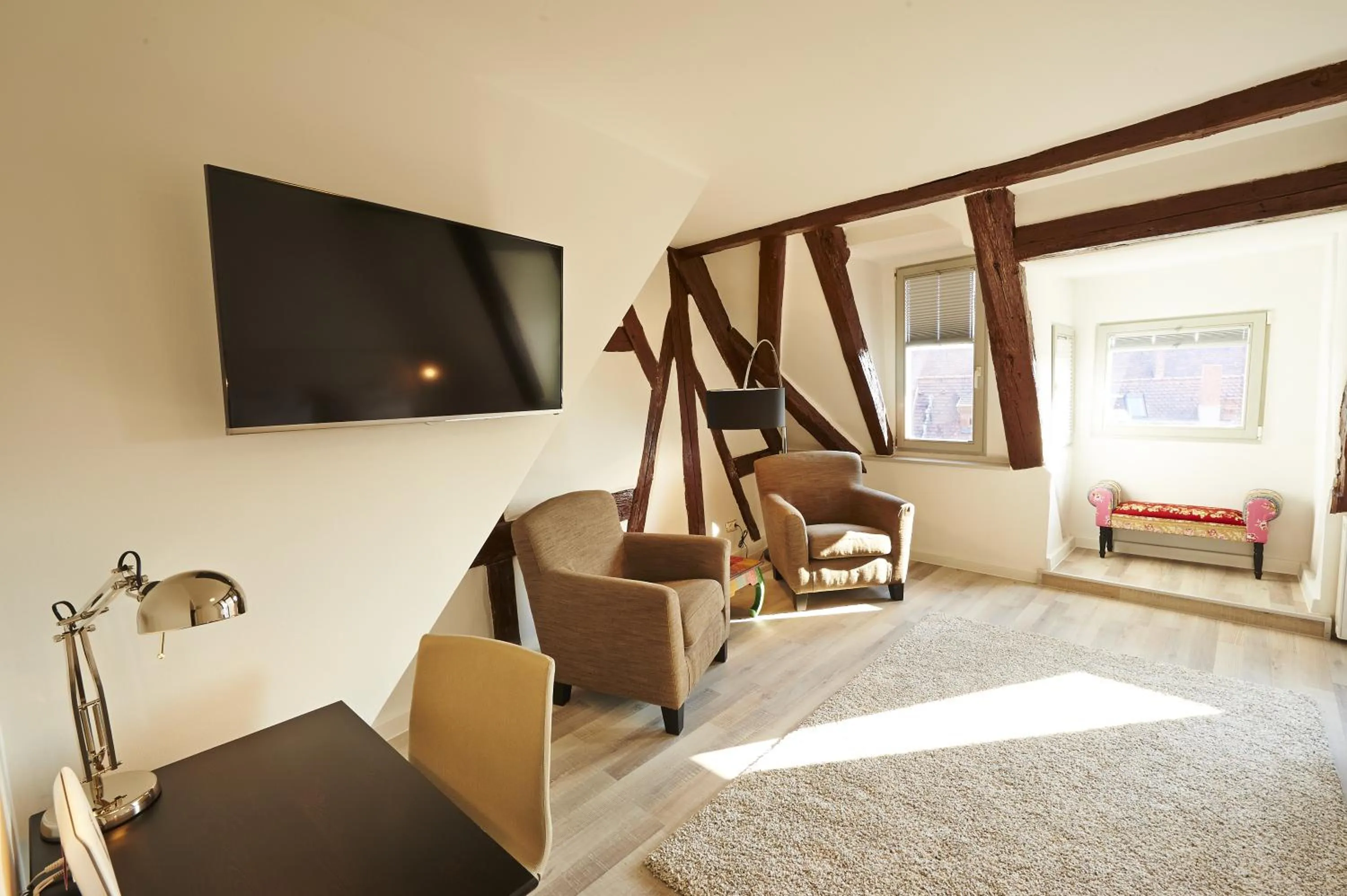 Seating area in Hotel Elch Boutique