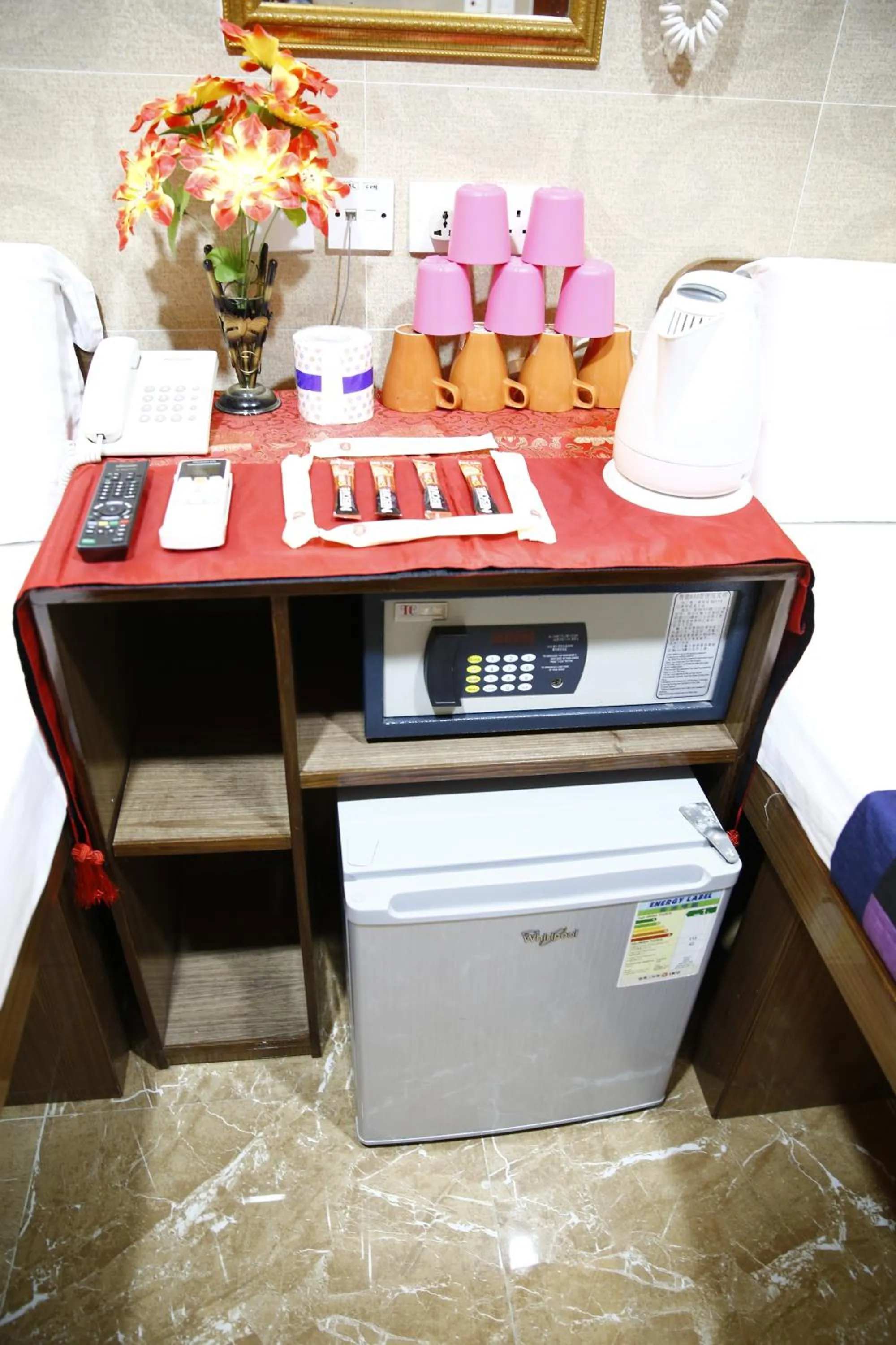 Decorative detail in Sandhu Guest House