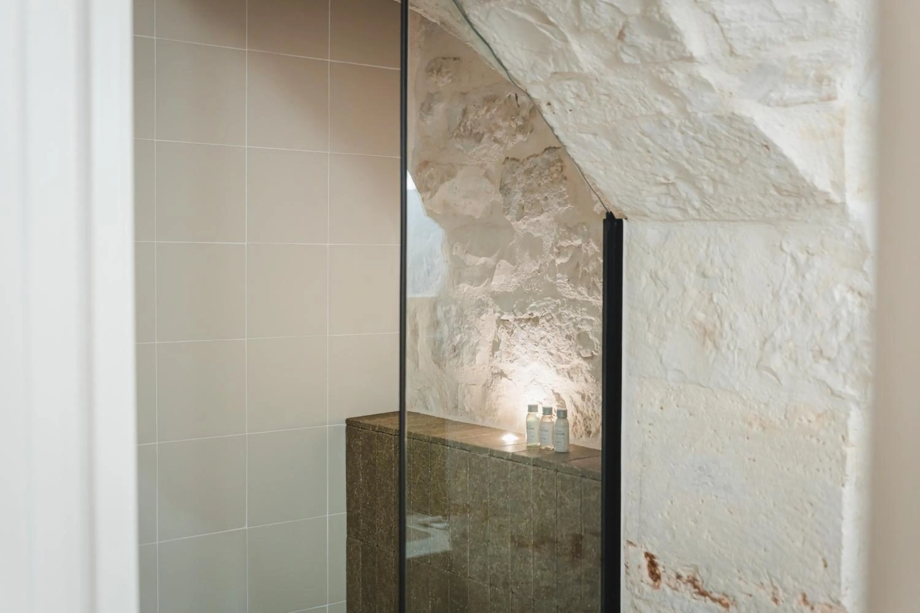 Shower in Dimore Bianche Santa Chiara