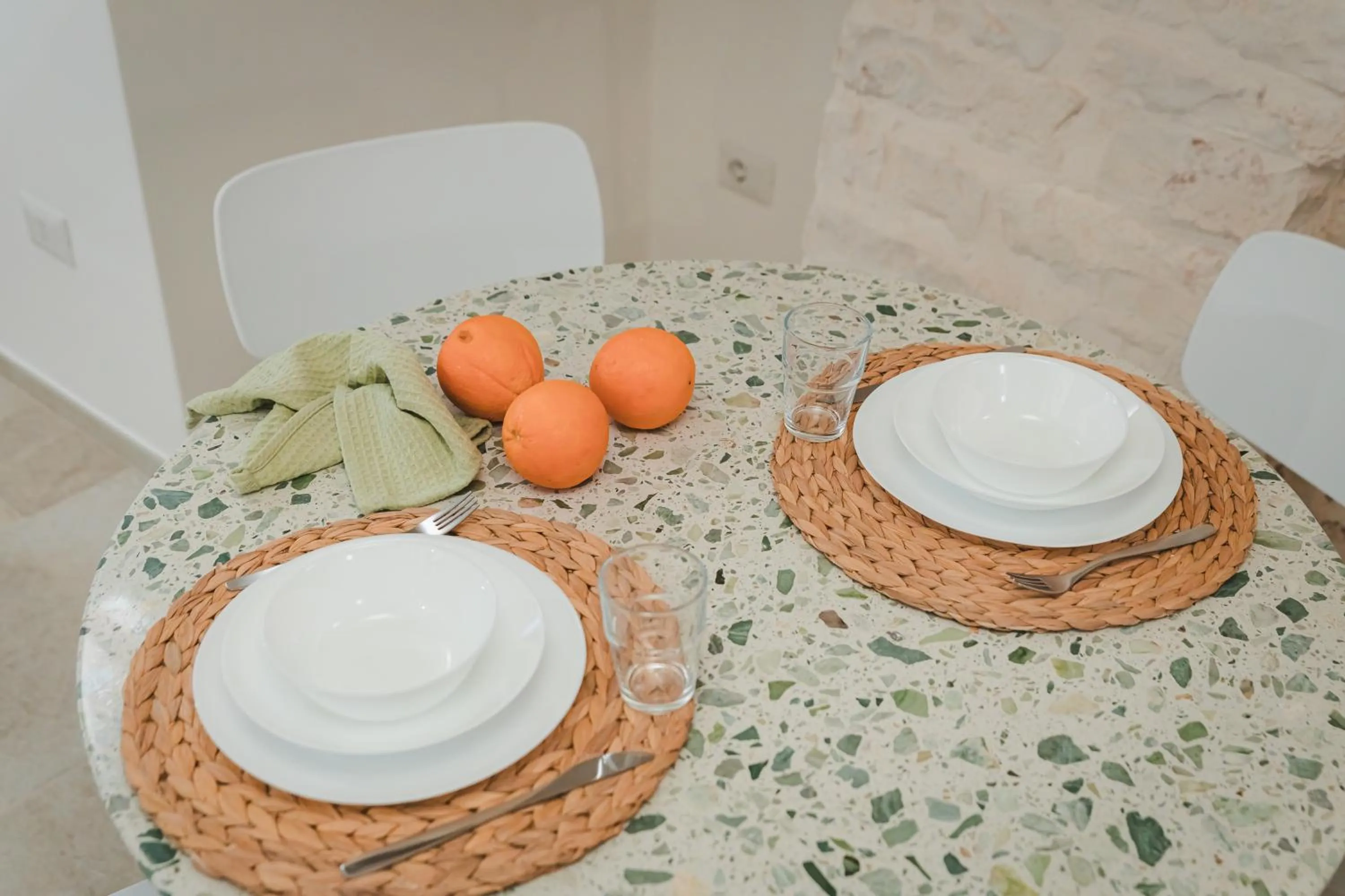 Dining area in Dimore Bianche Santa Chiara