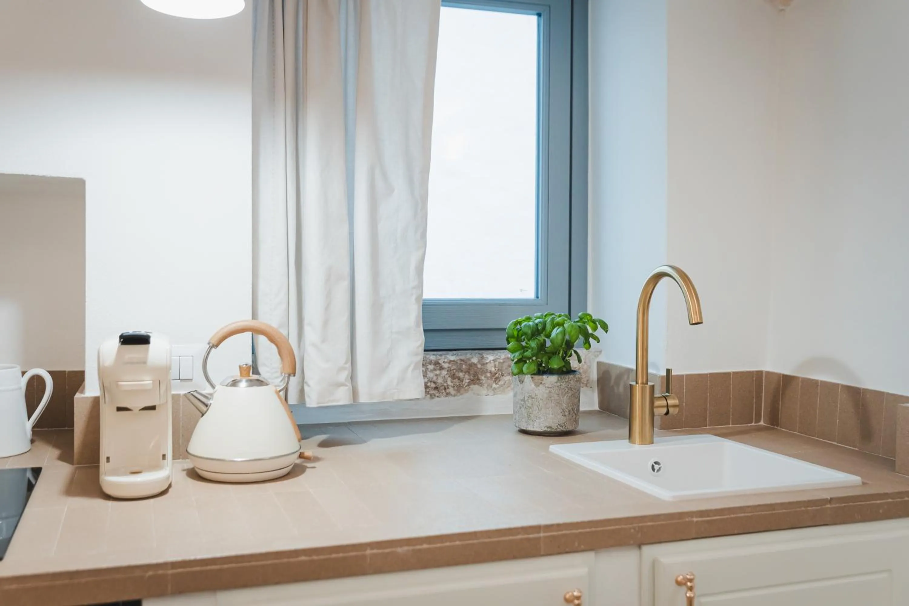 Kitchen or kitchenette in Dimore Bianche Santa Chiara