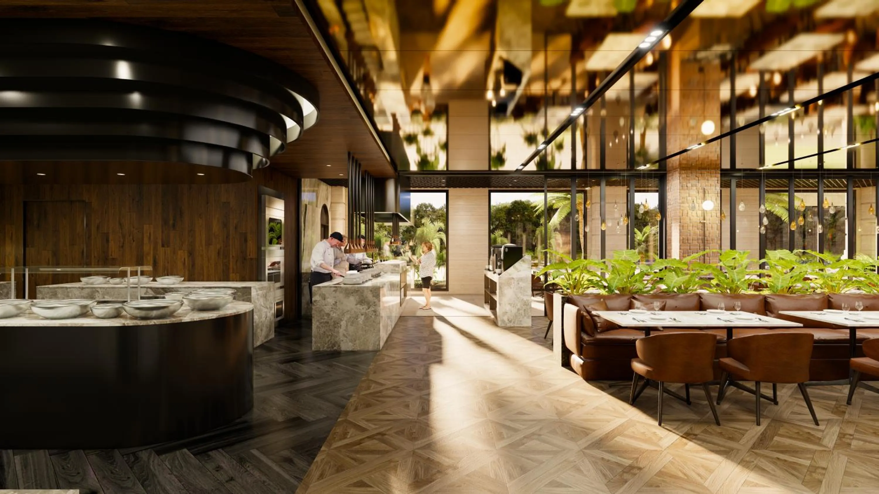 Restaurant/places to eat in Hotel Toscana