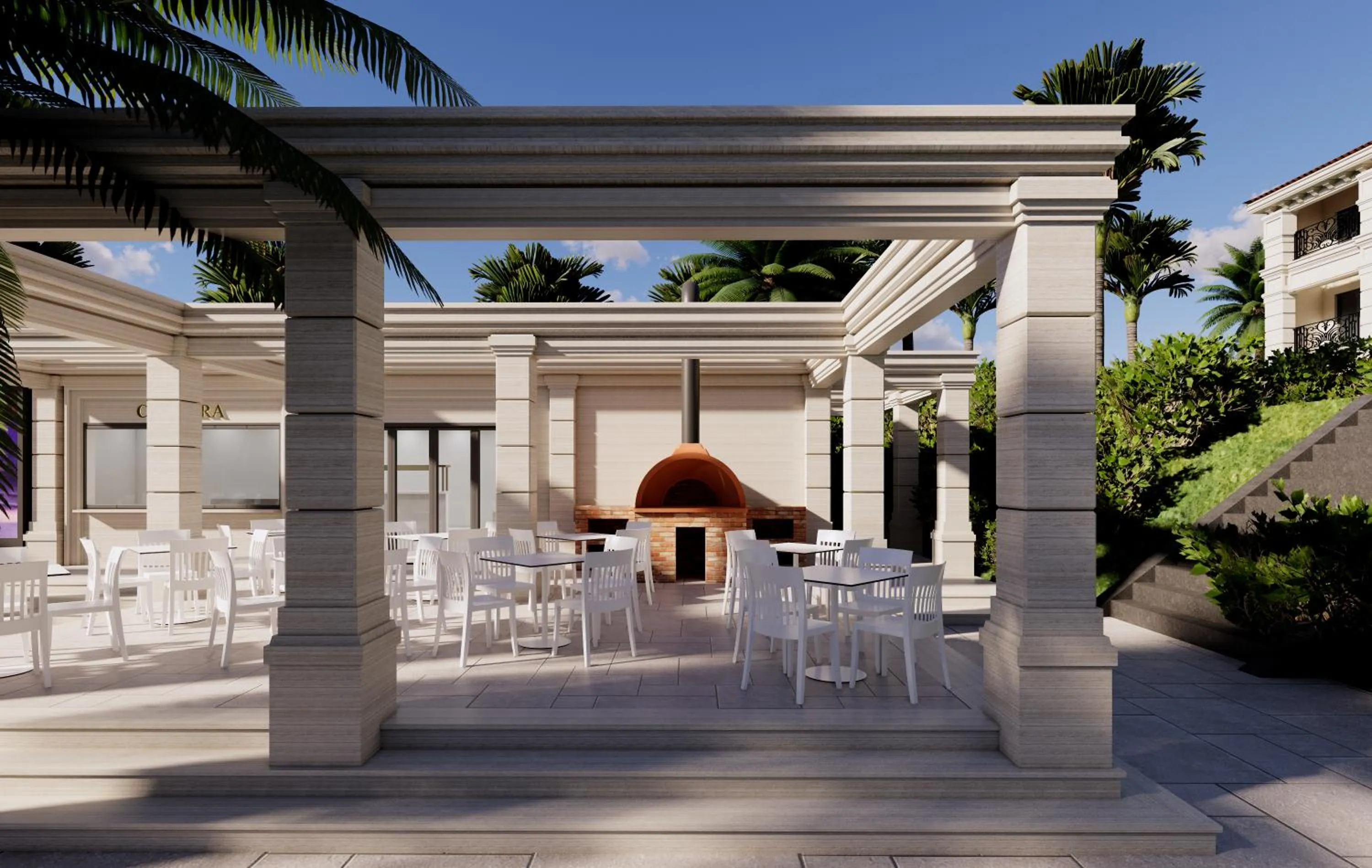 Restaurant/places to eat in Hotel Toscana