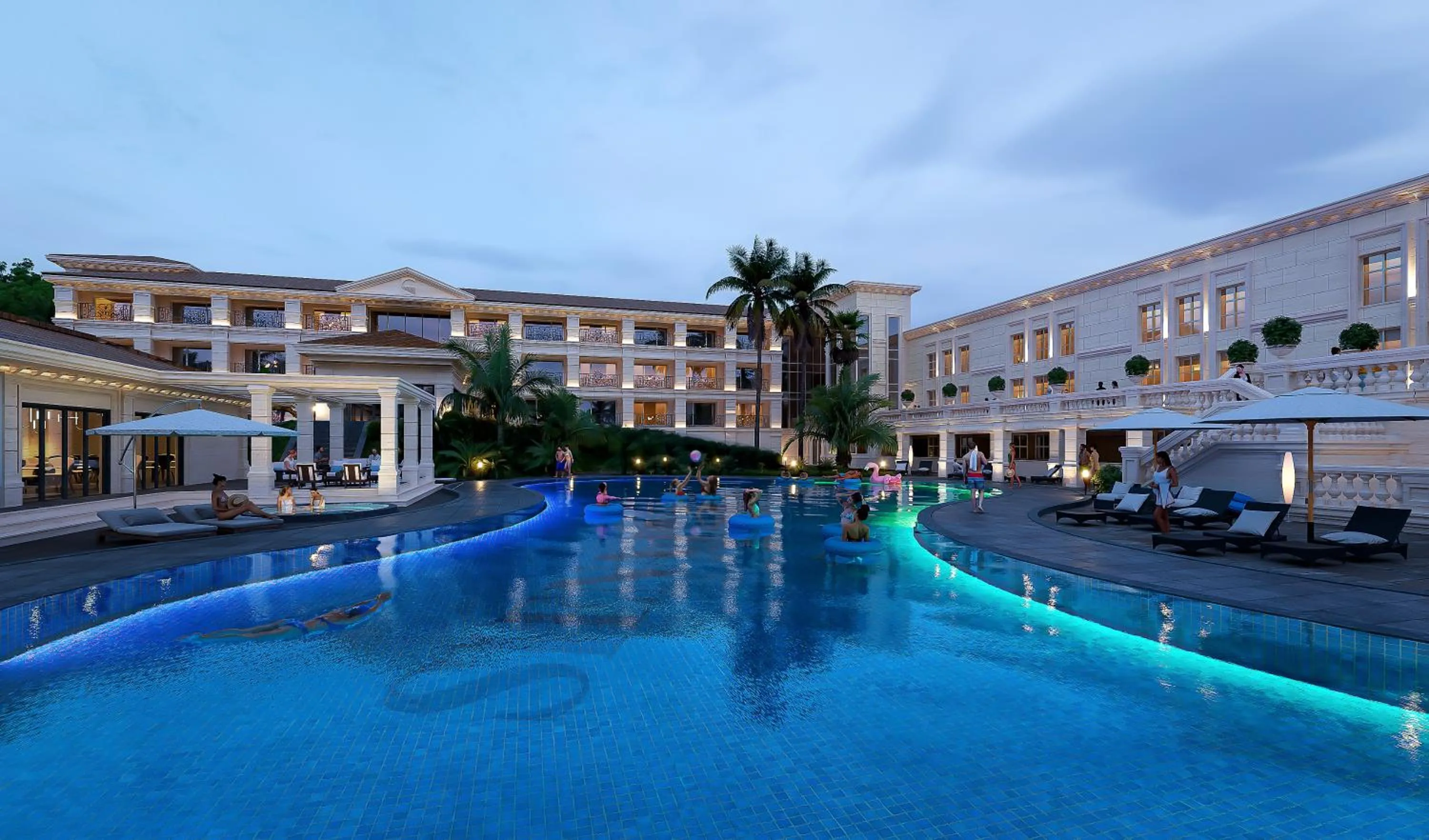 Pool view in The Siena PRIMO