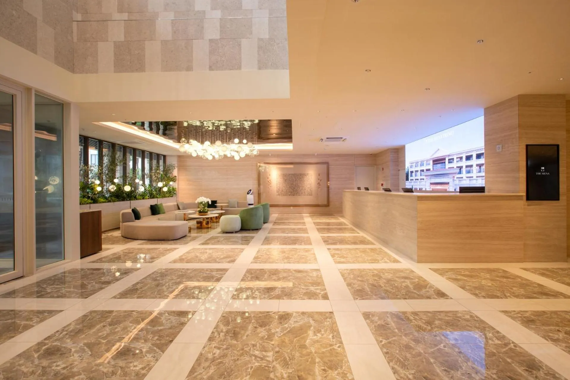 Lobby or reception in The Siena PRIMO