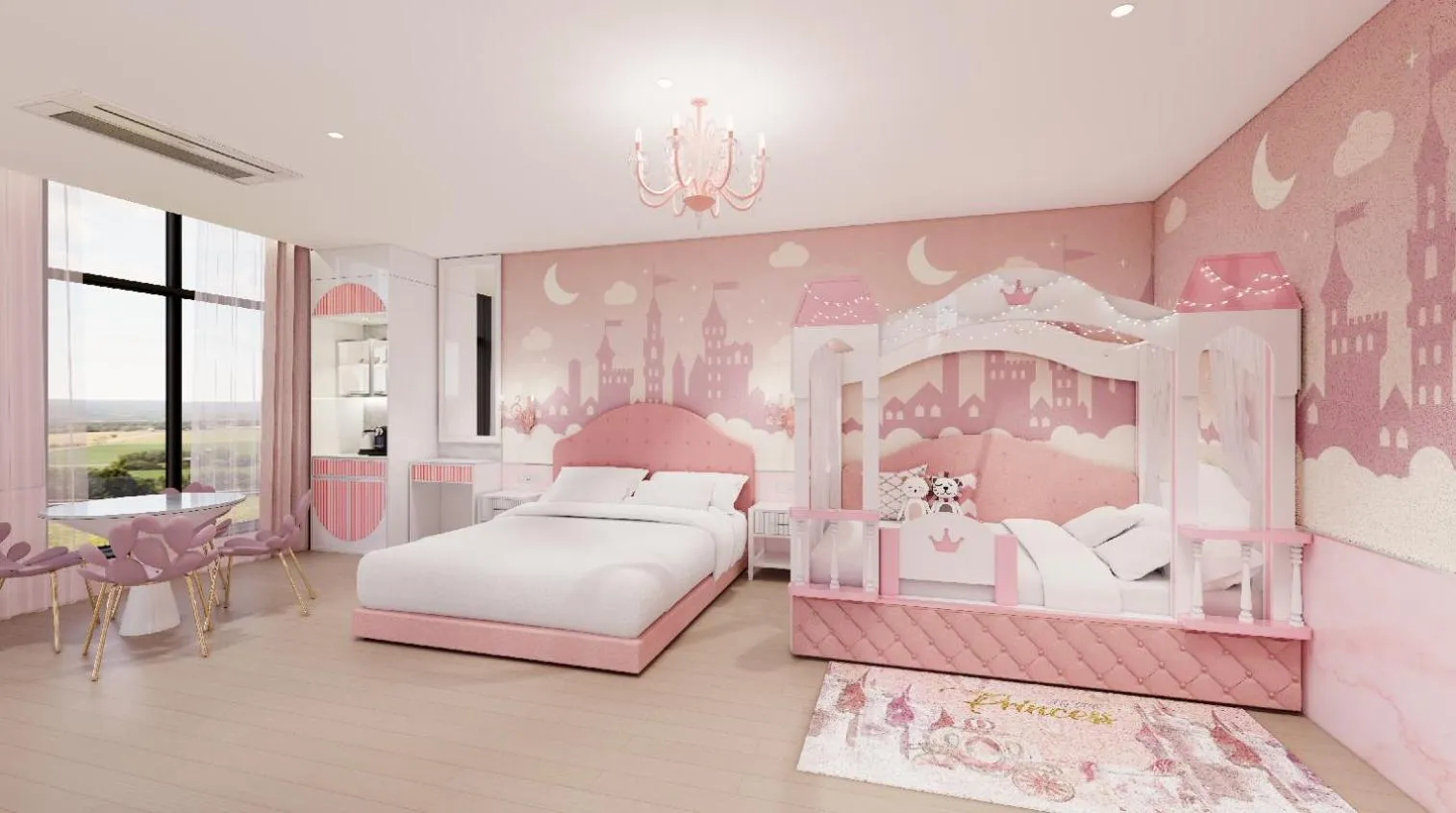 Bed in Hotel Toscana